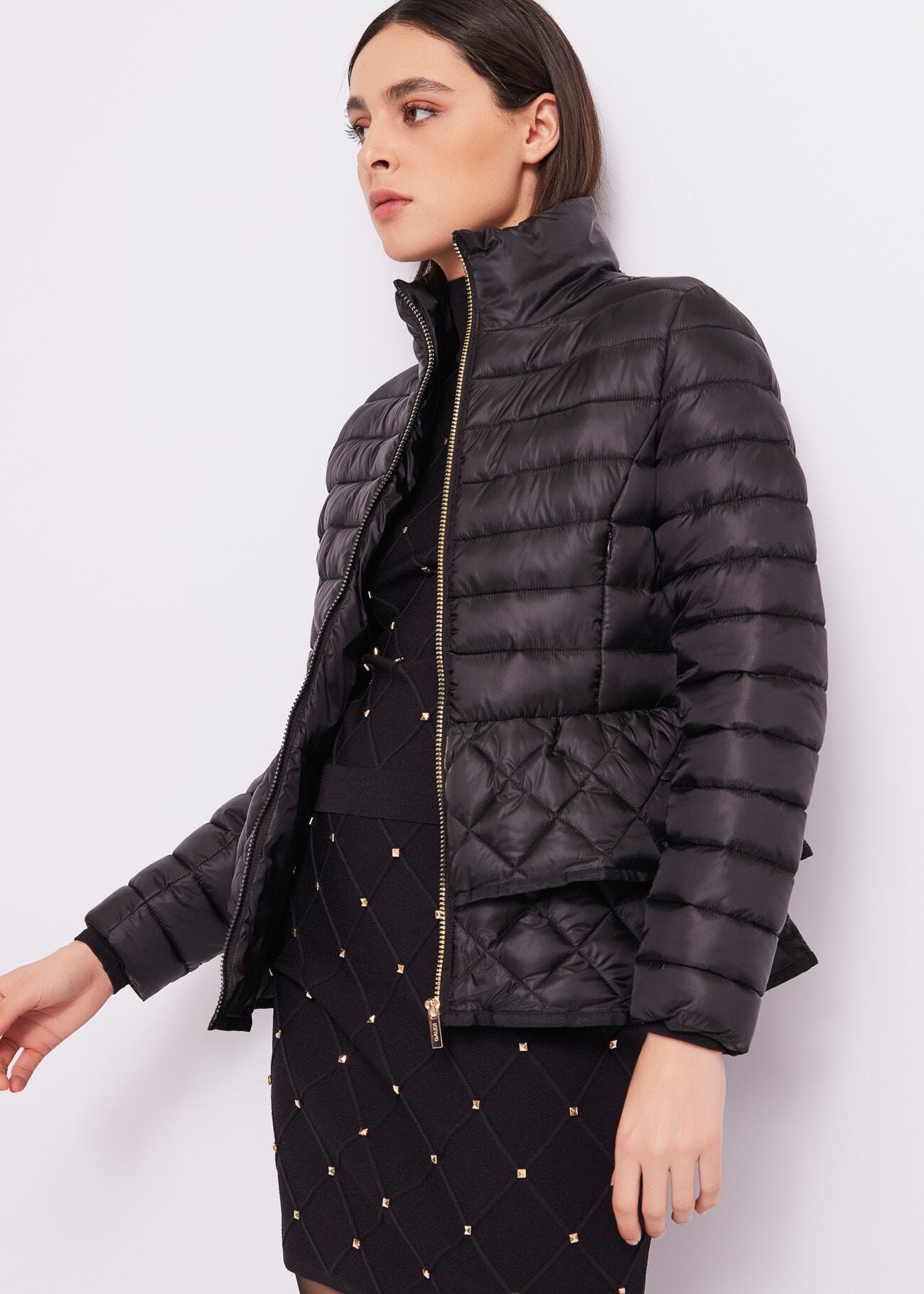 Nylon down jacket