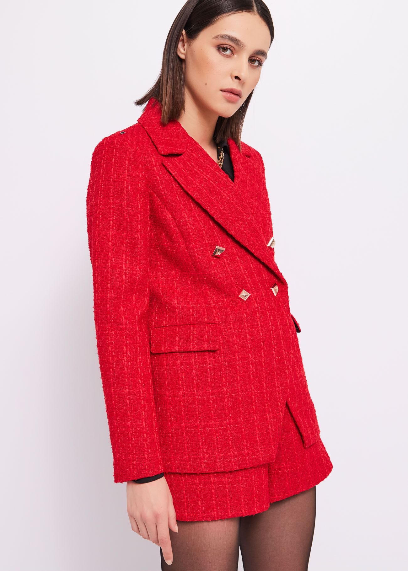 Bouclé blazer