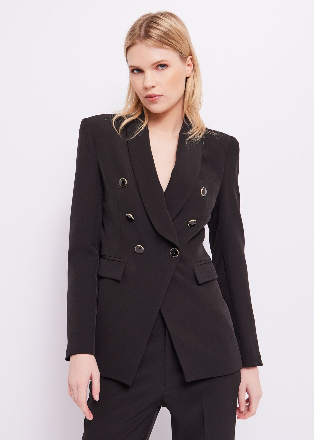 Double-breasted blazer
