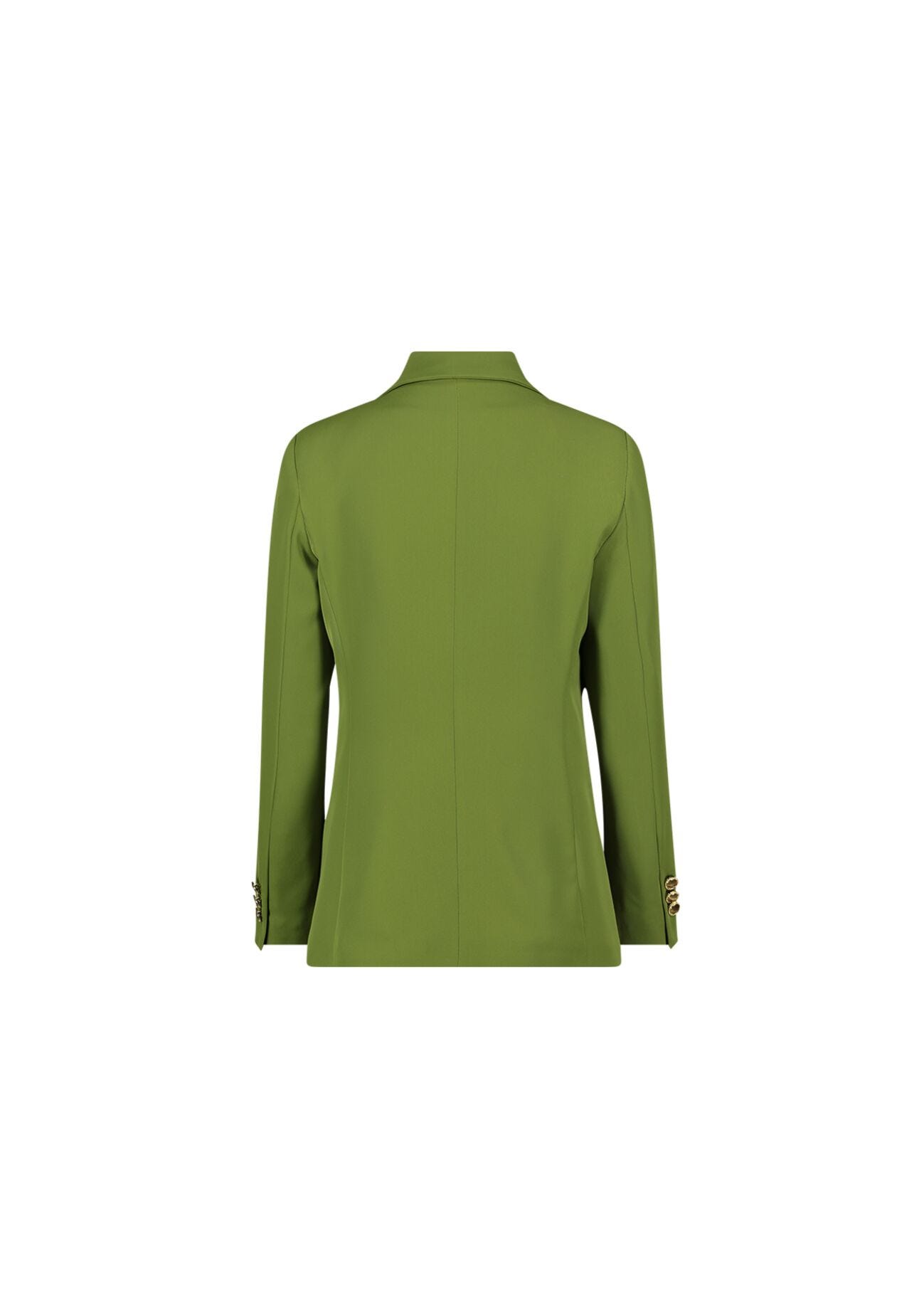 Fluid fabric blazer