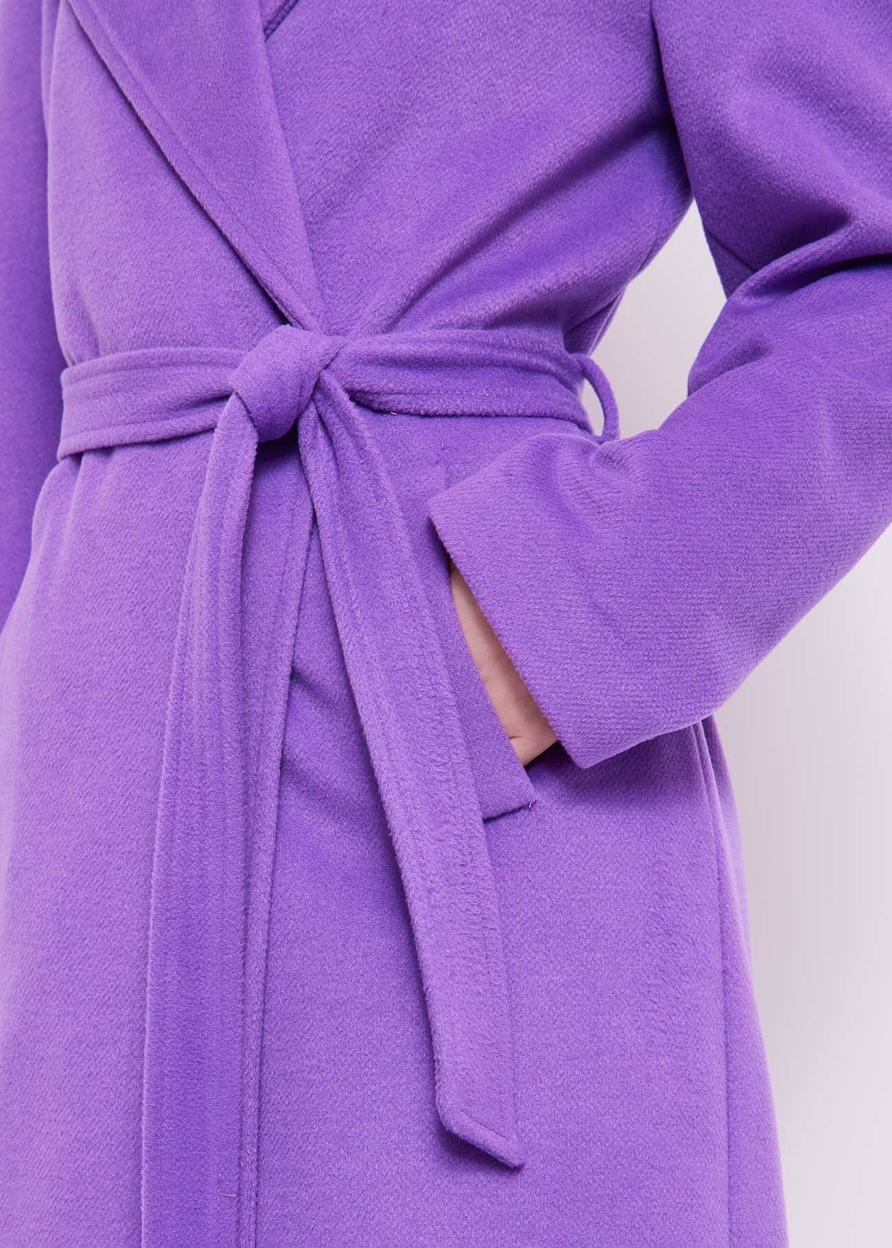 Manteau avec ceinture