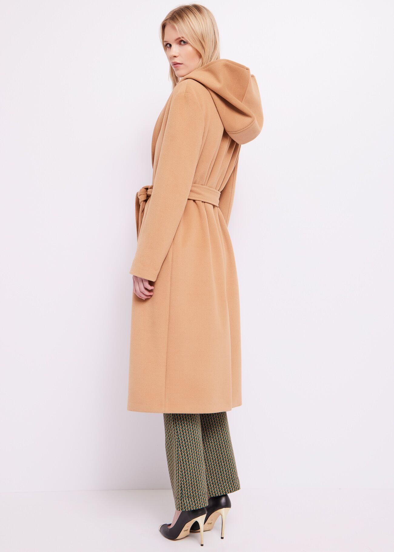 Hooded coat