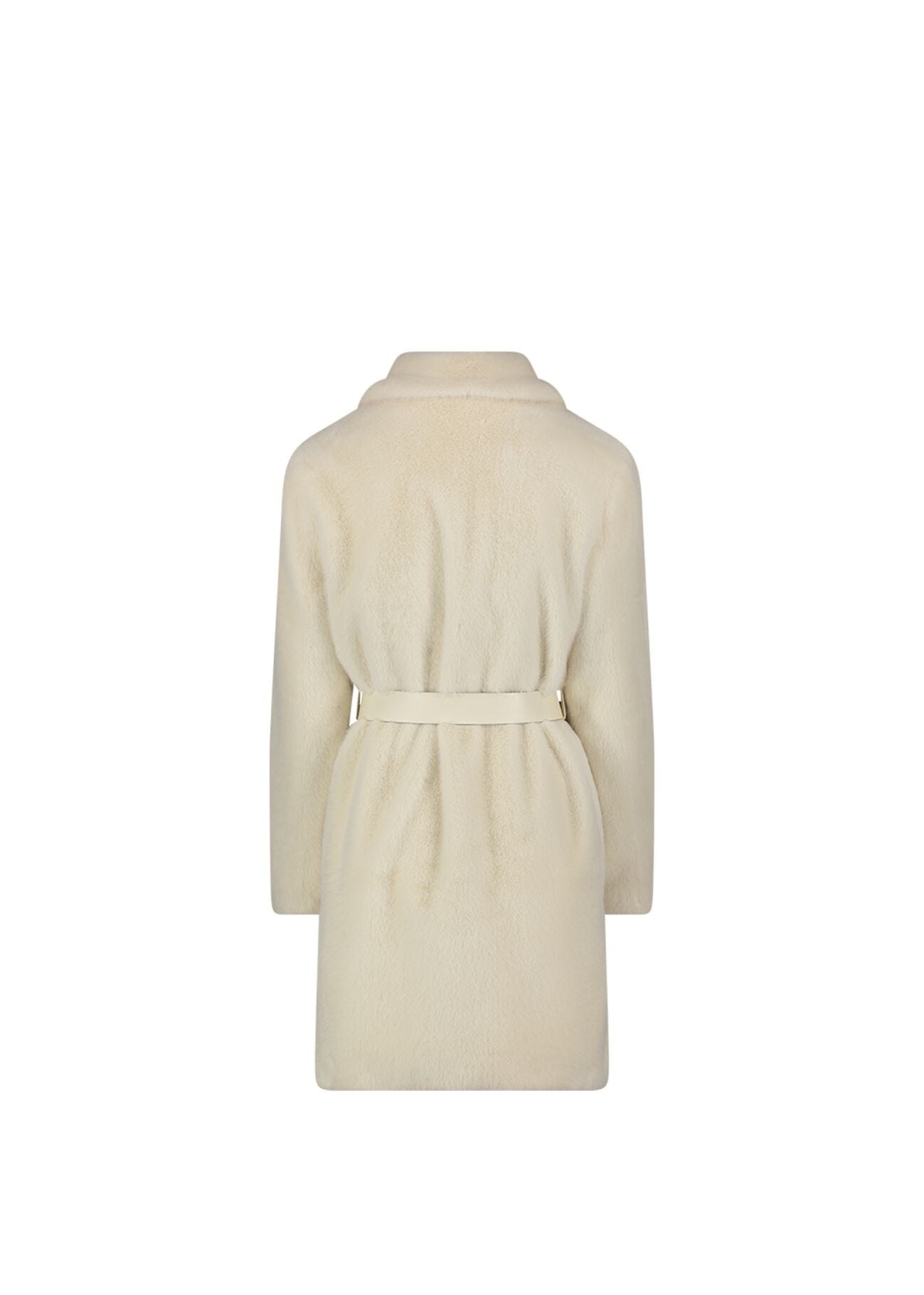 Cappotto in pelliccia sintetica