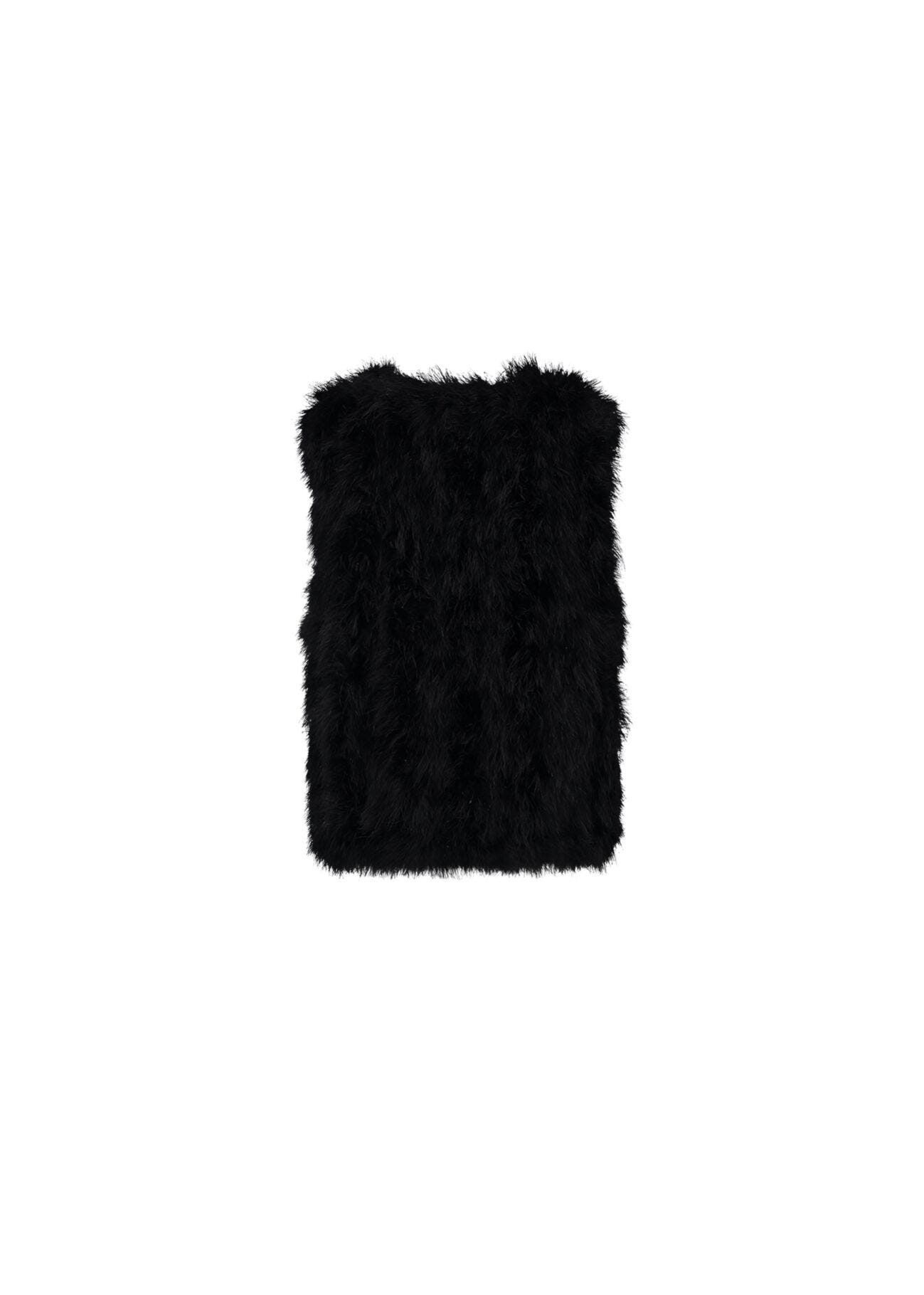 Faux-fur vest