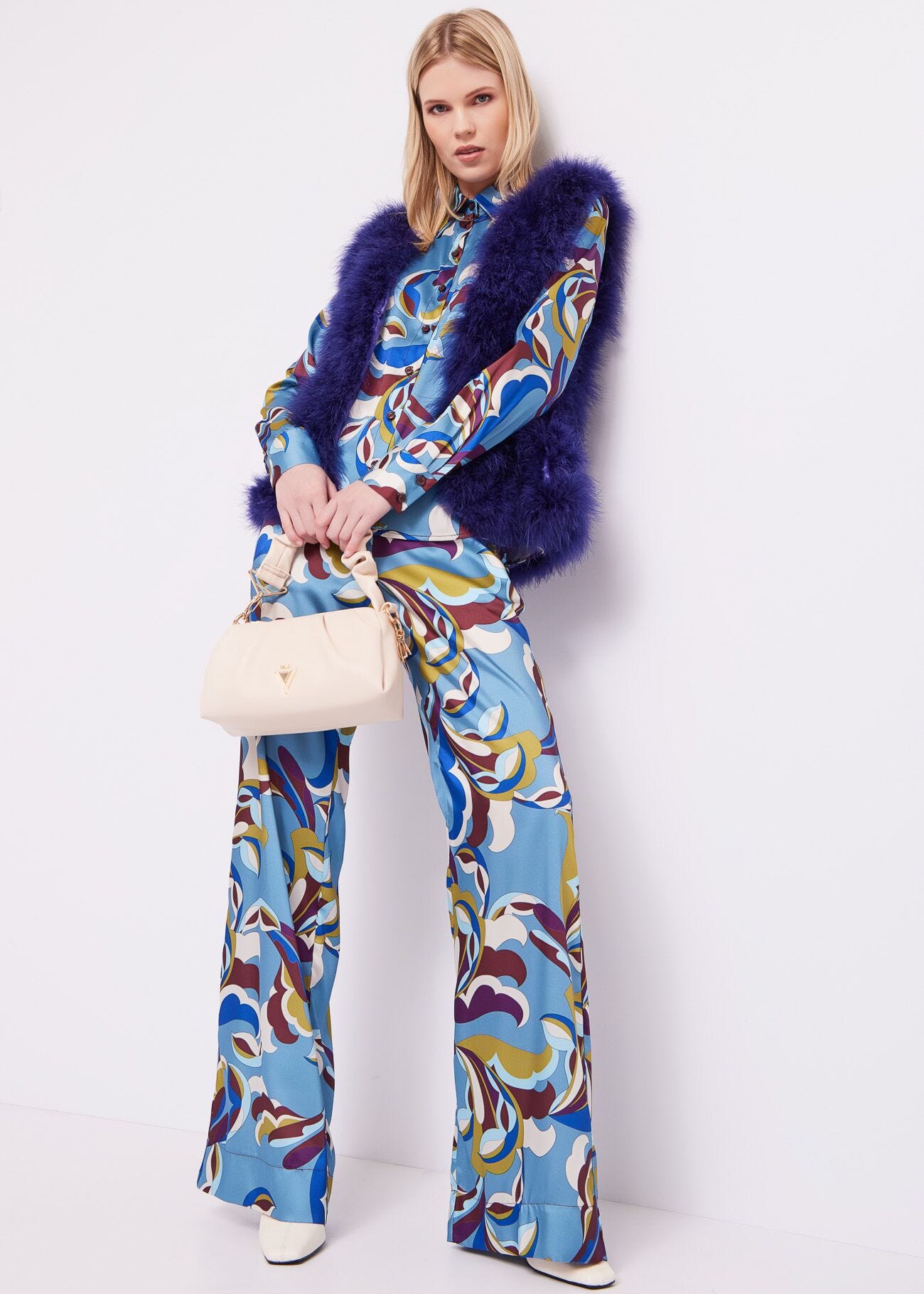 Gilet en fourrure synthétique