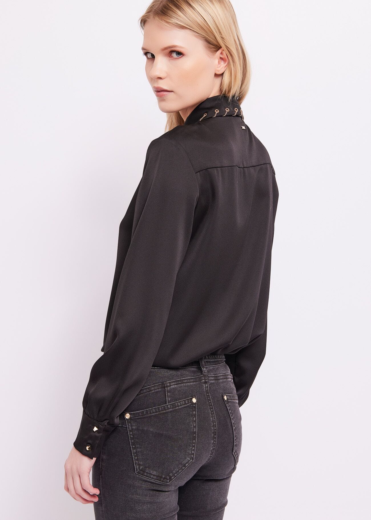 Camicia in raso