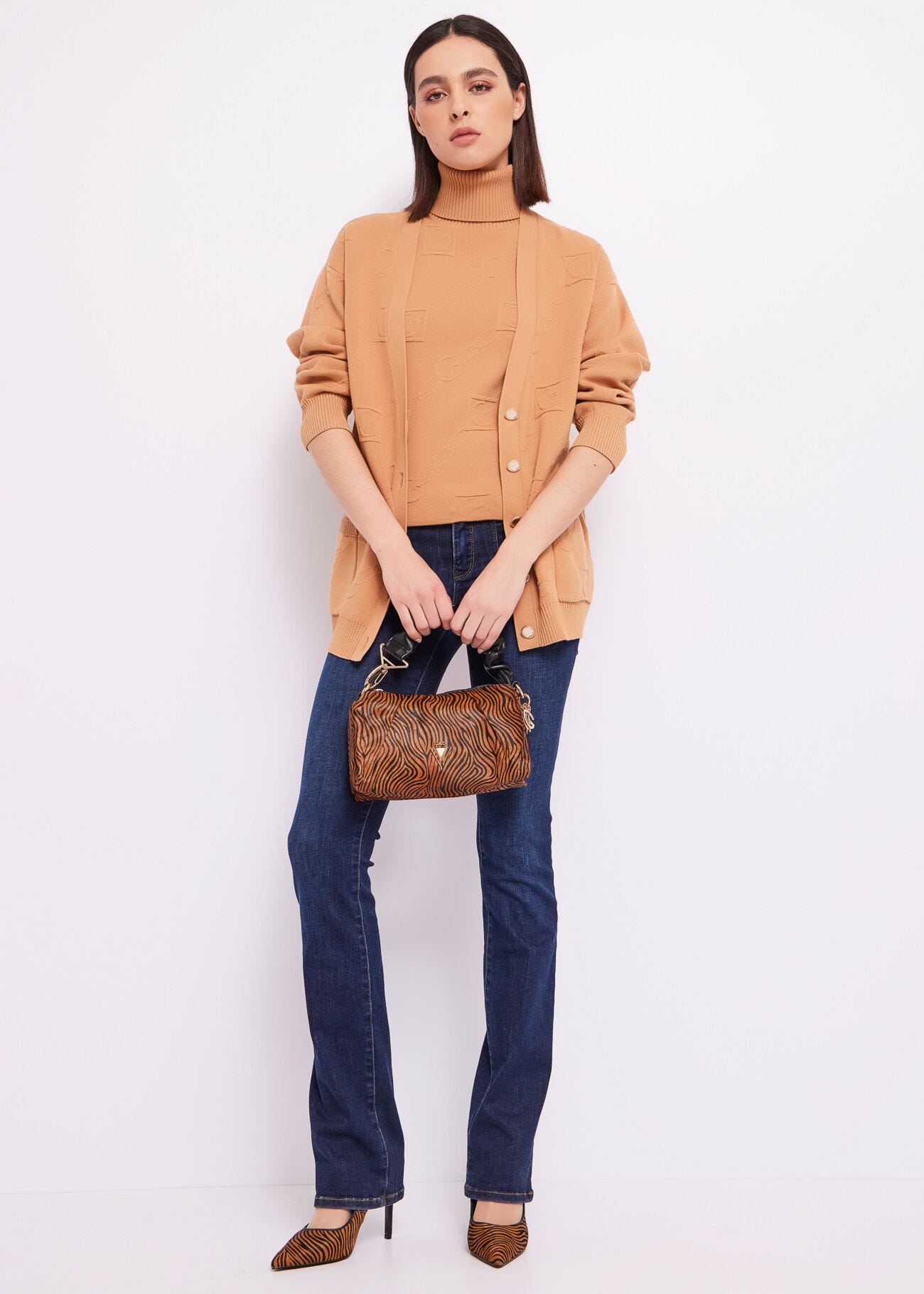 Cardigan jacquard
