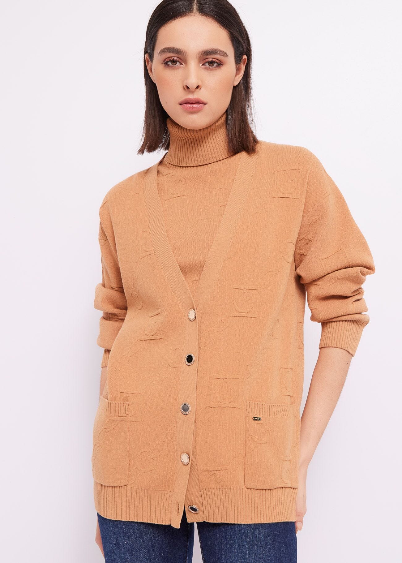 Cardigan jacquard