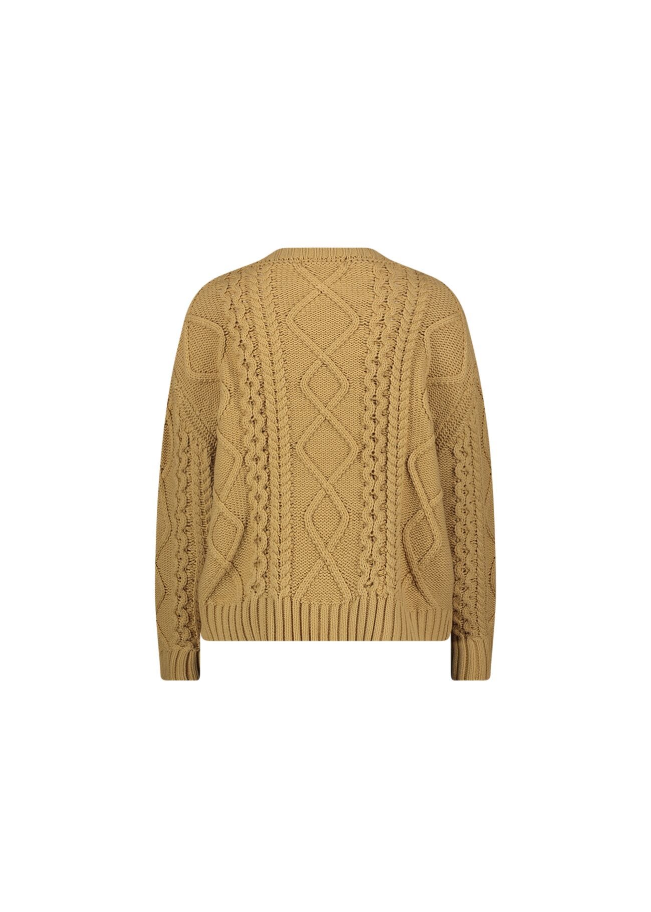 Argyle jumper with rhinestones
