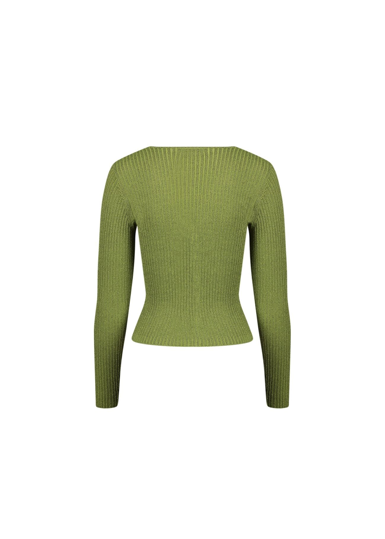 Cardigan in filato