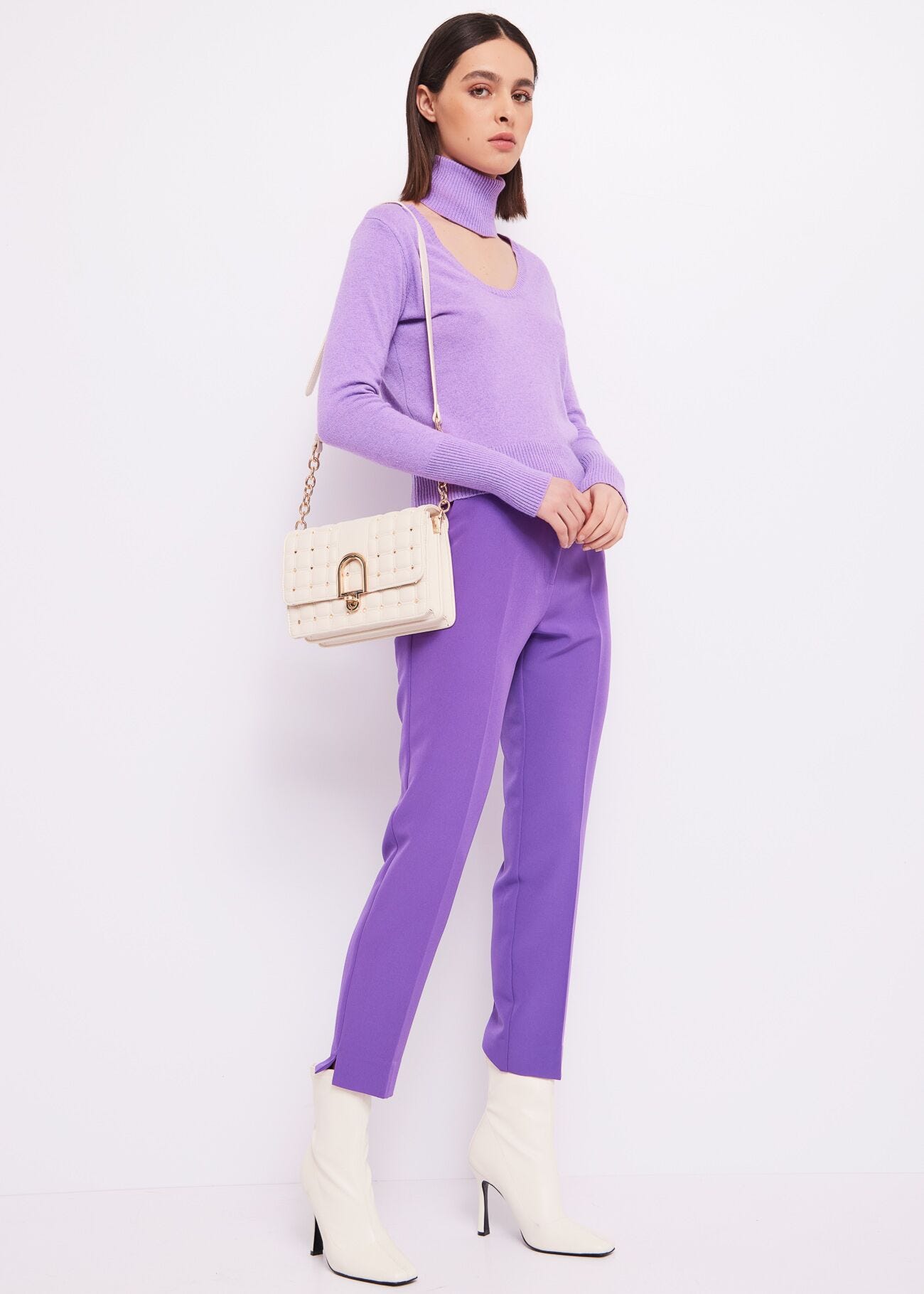 Pull en laine et cachemire