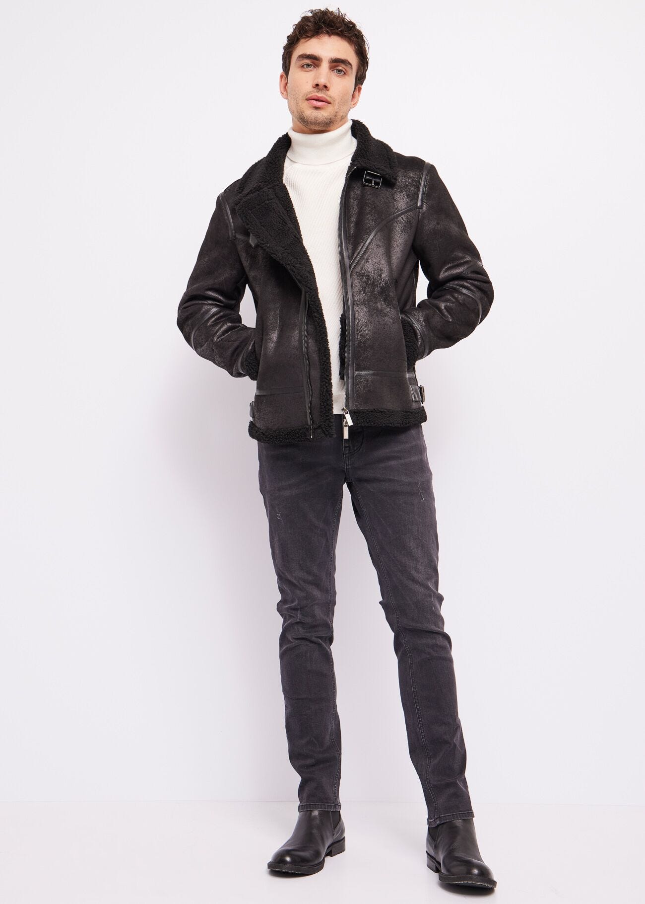 Black skinny jeans