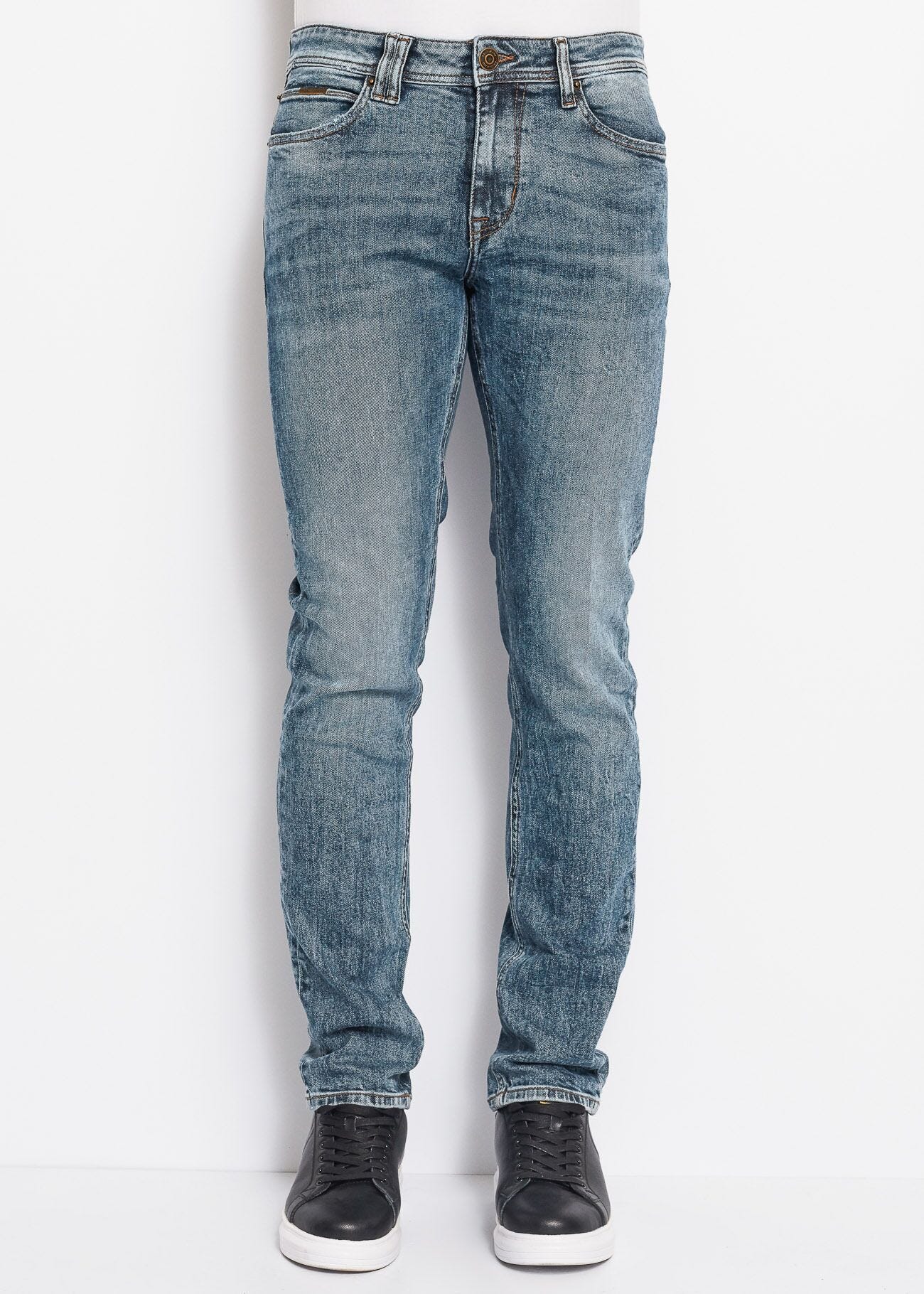 Jean slim délavé vintage