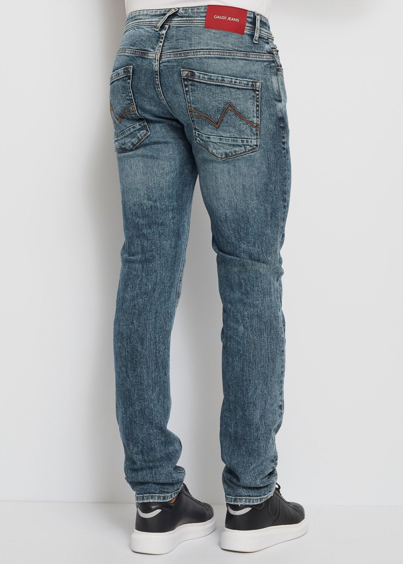 Jean slim délavé vintage