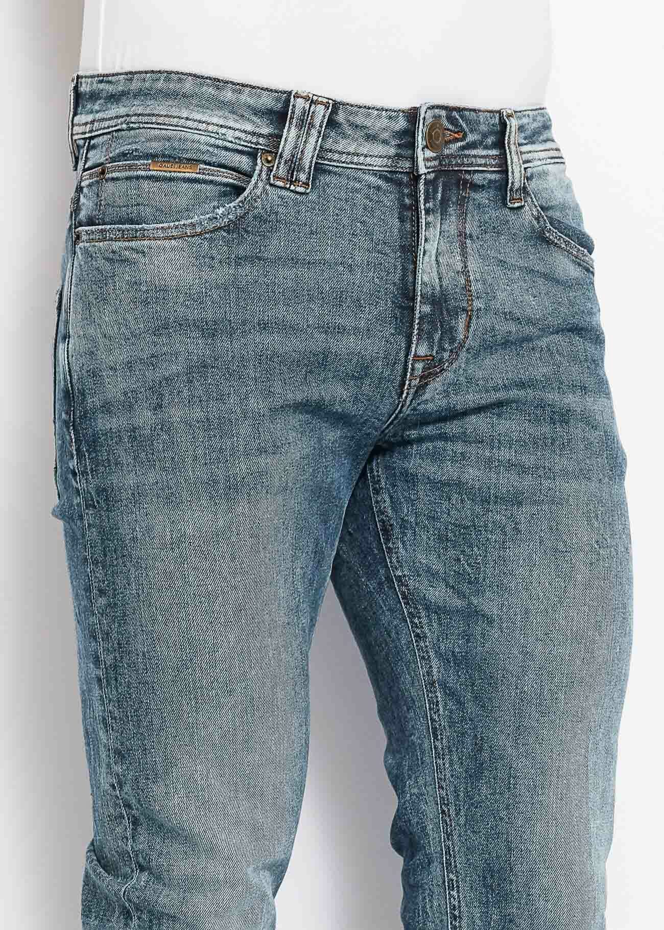 Jean slim délavé vintage