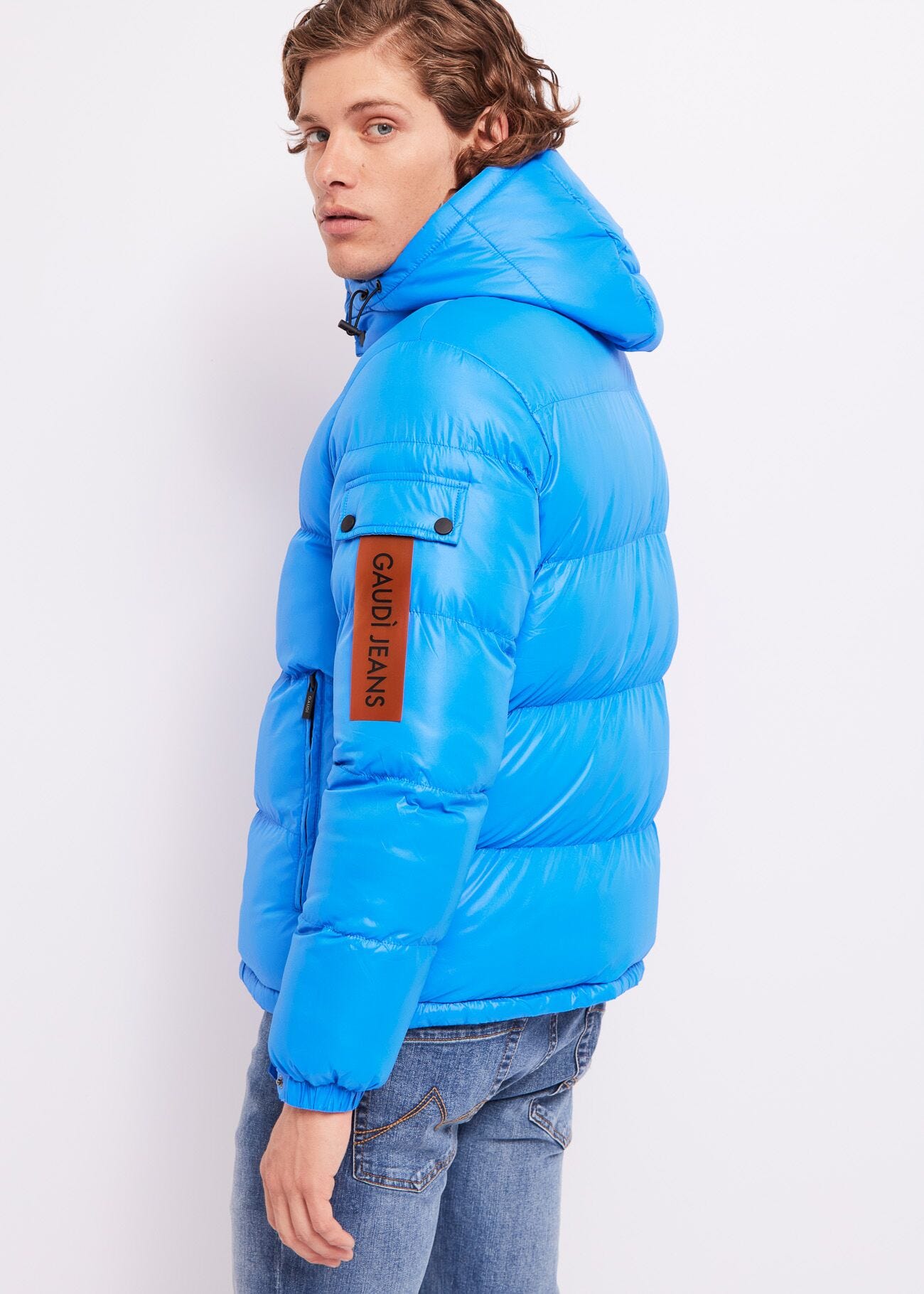 Nylon down jacket