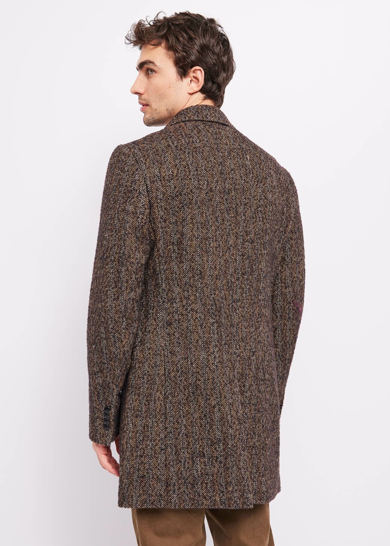 Wool-blend coat