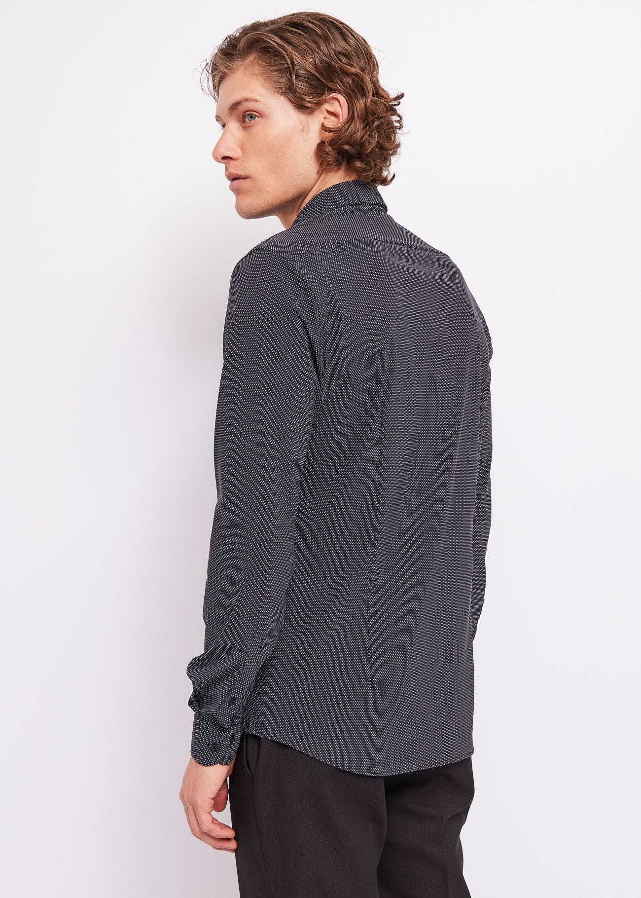 Chemise à pois