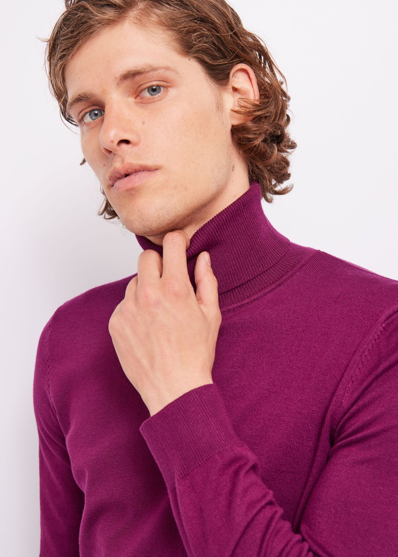 Maglia a collo alto
