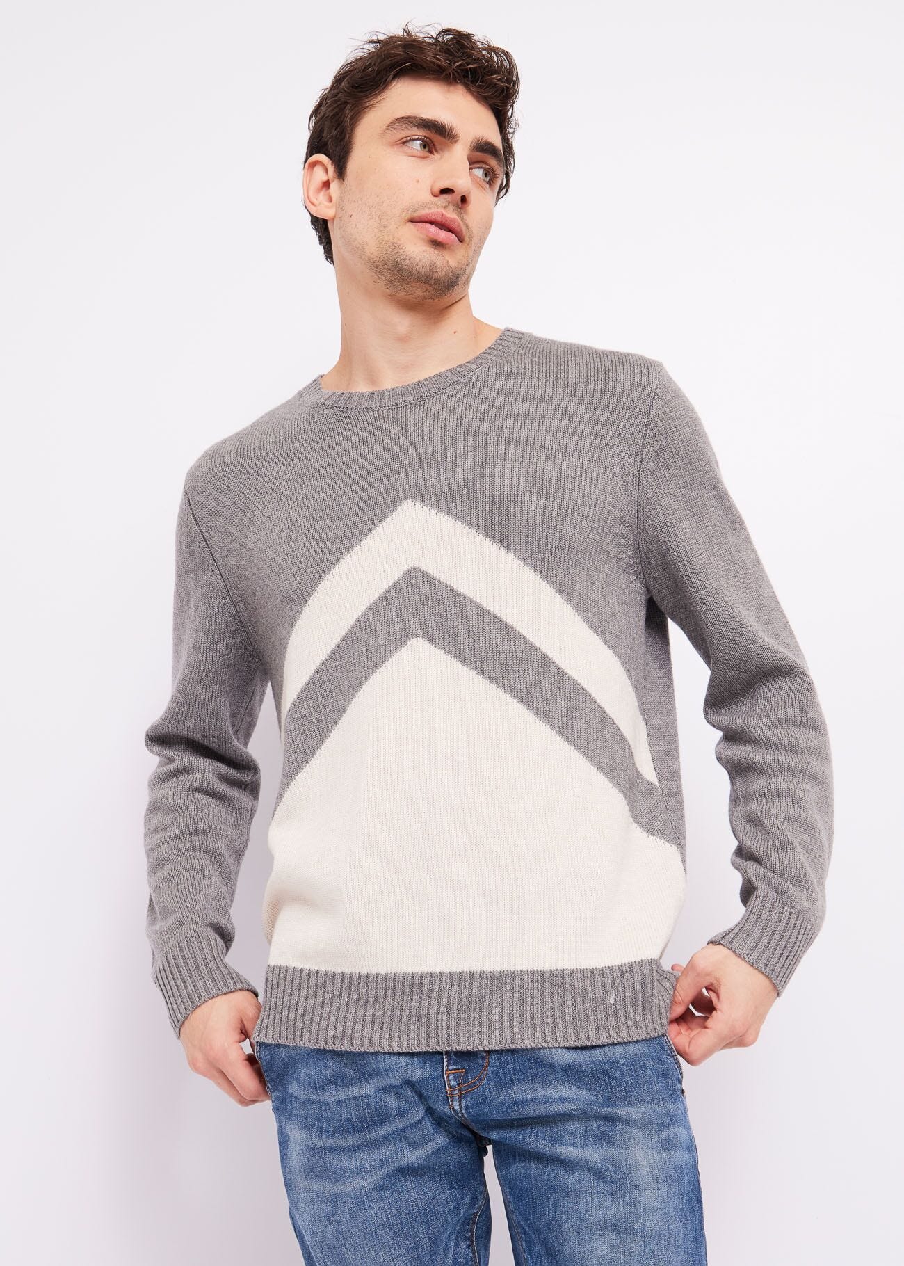 Pull à col rond