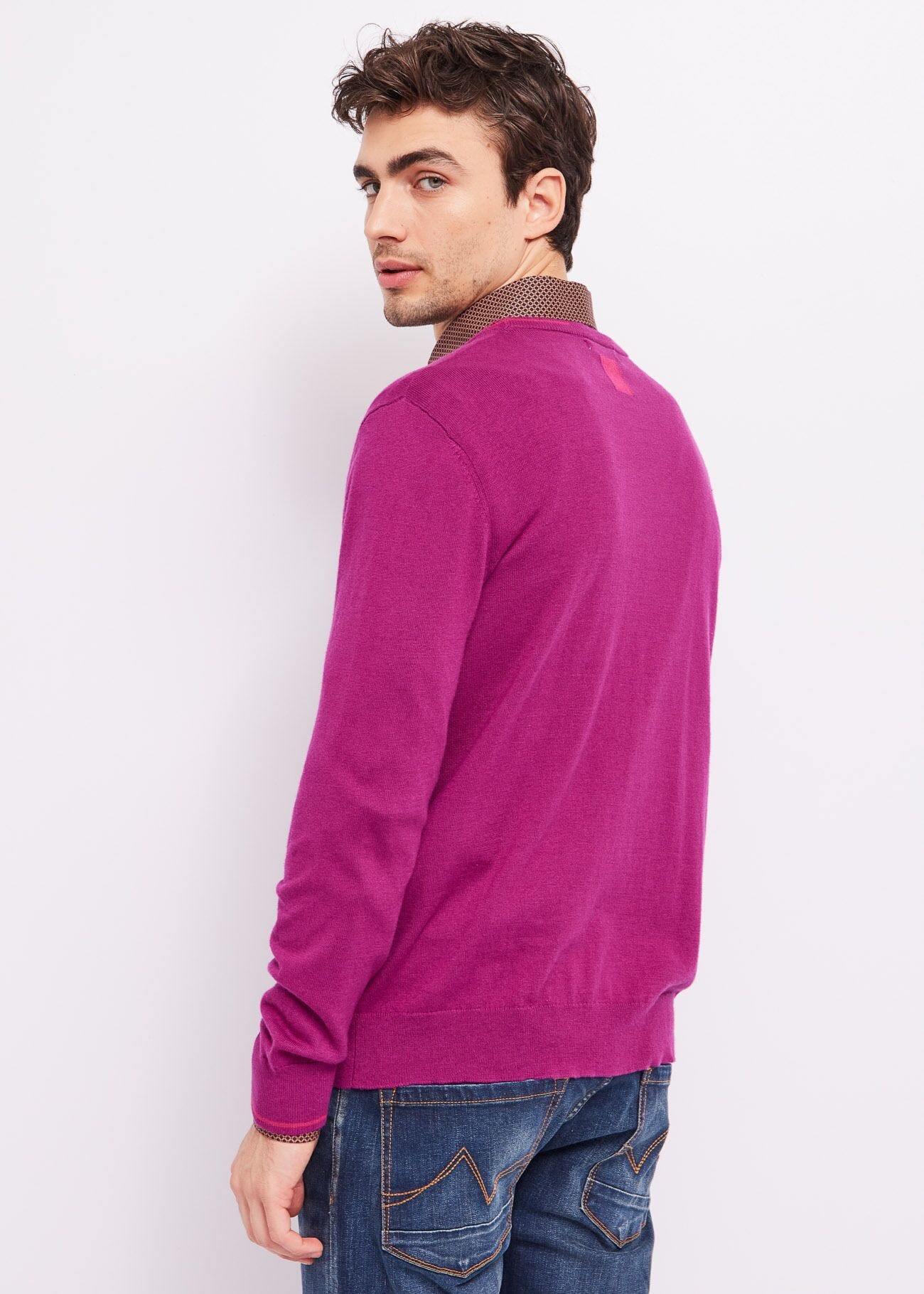 Cashmere-blend jumper