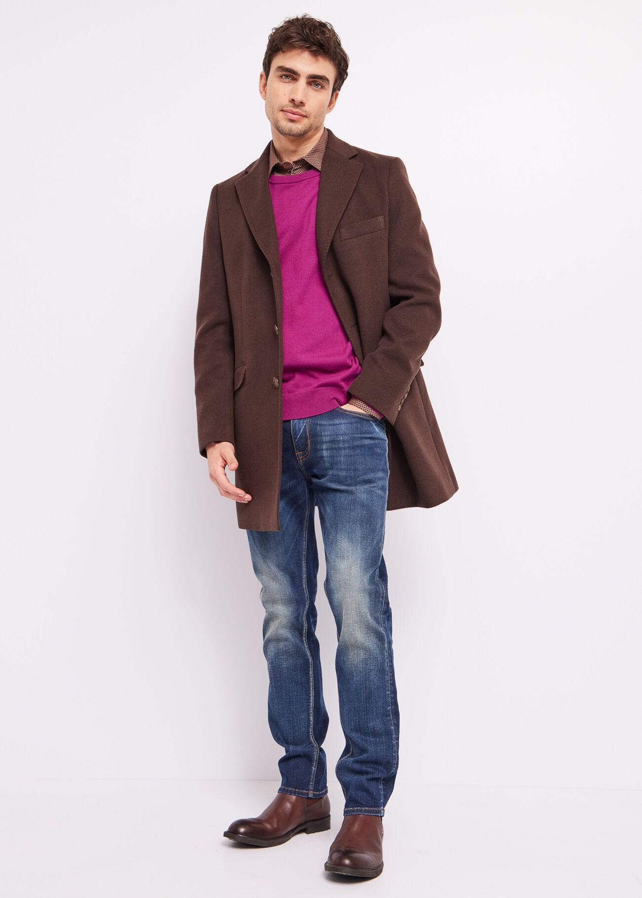 Cashmere-blend jumper