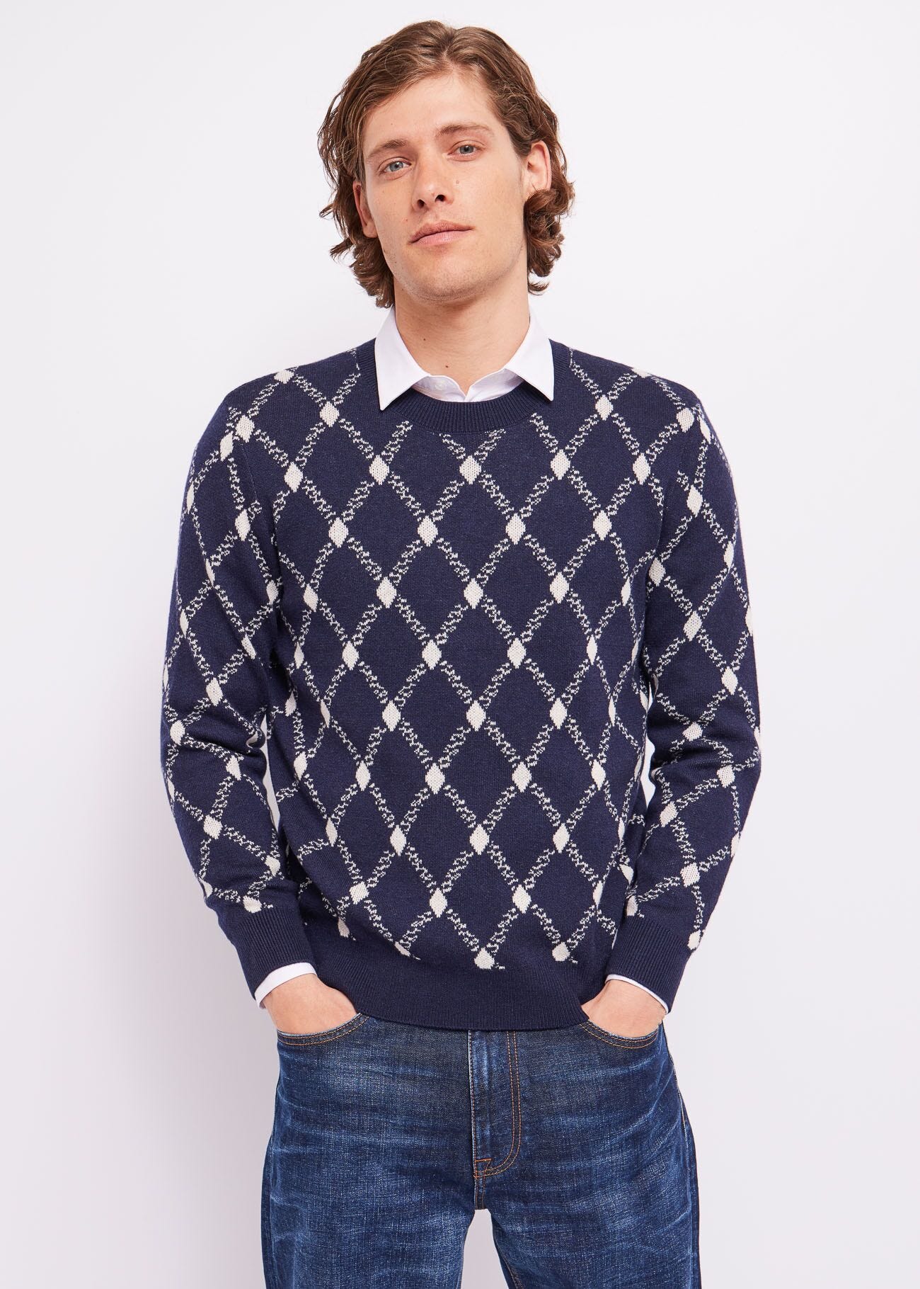 Maglione jacquard