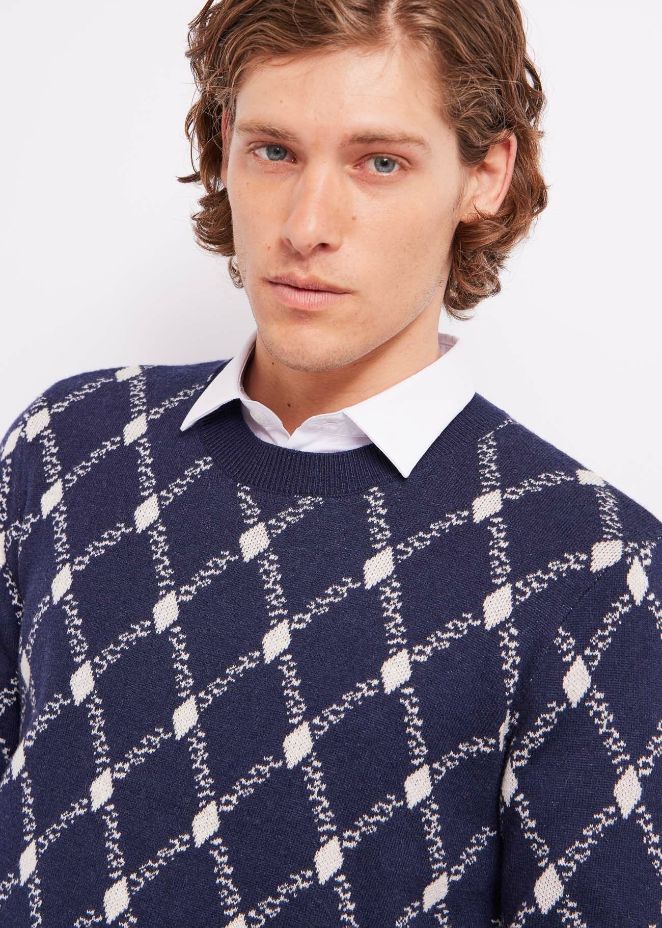 Maglione jacquard