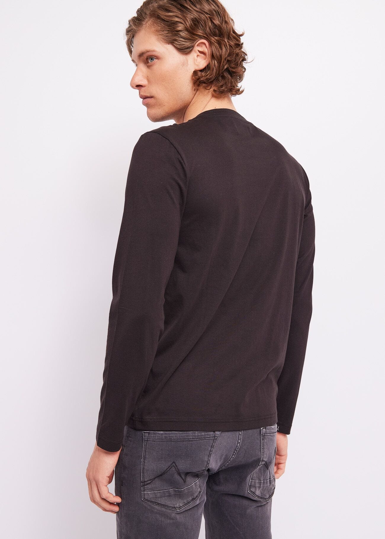 Long-sleeved T-shirt with logo