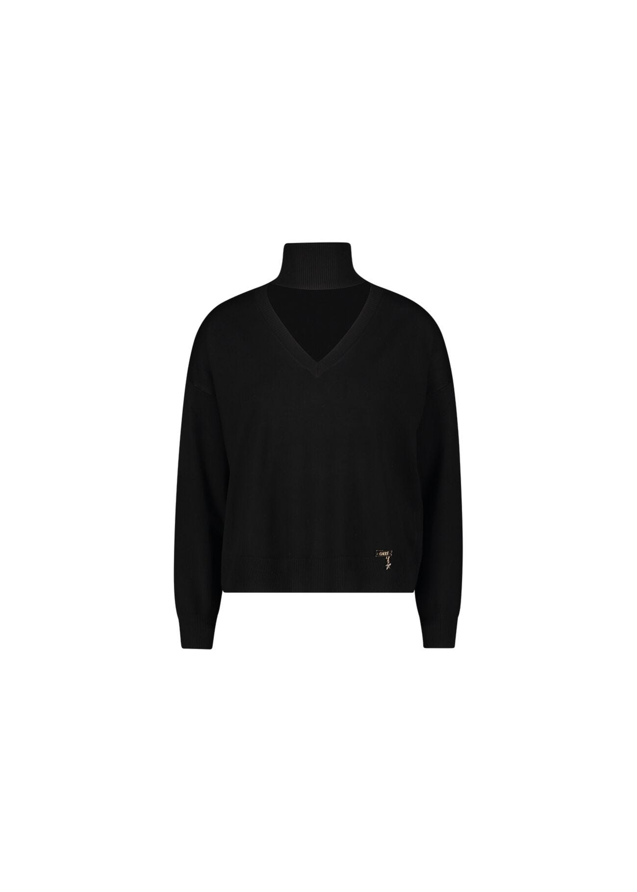 Pull col roulé