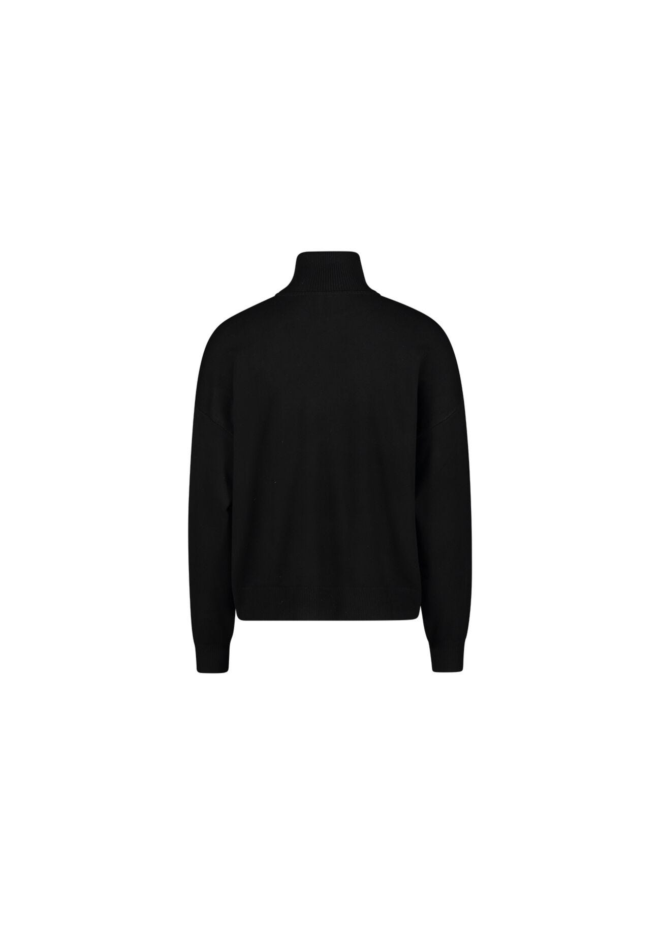 Pull col roulé
