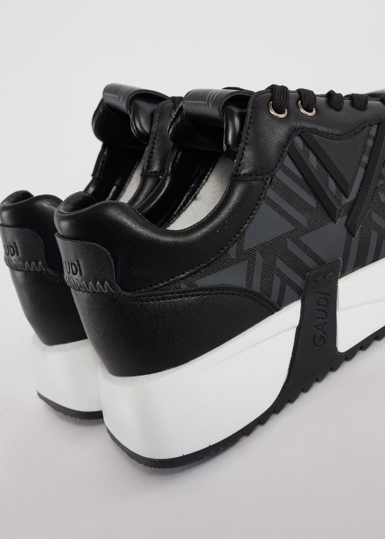 Sneaker running con stampa