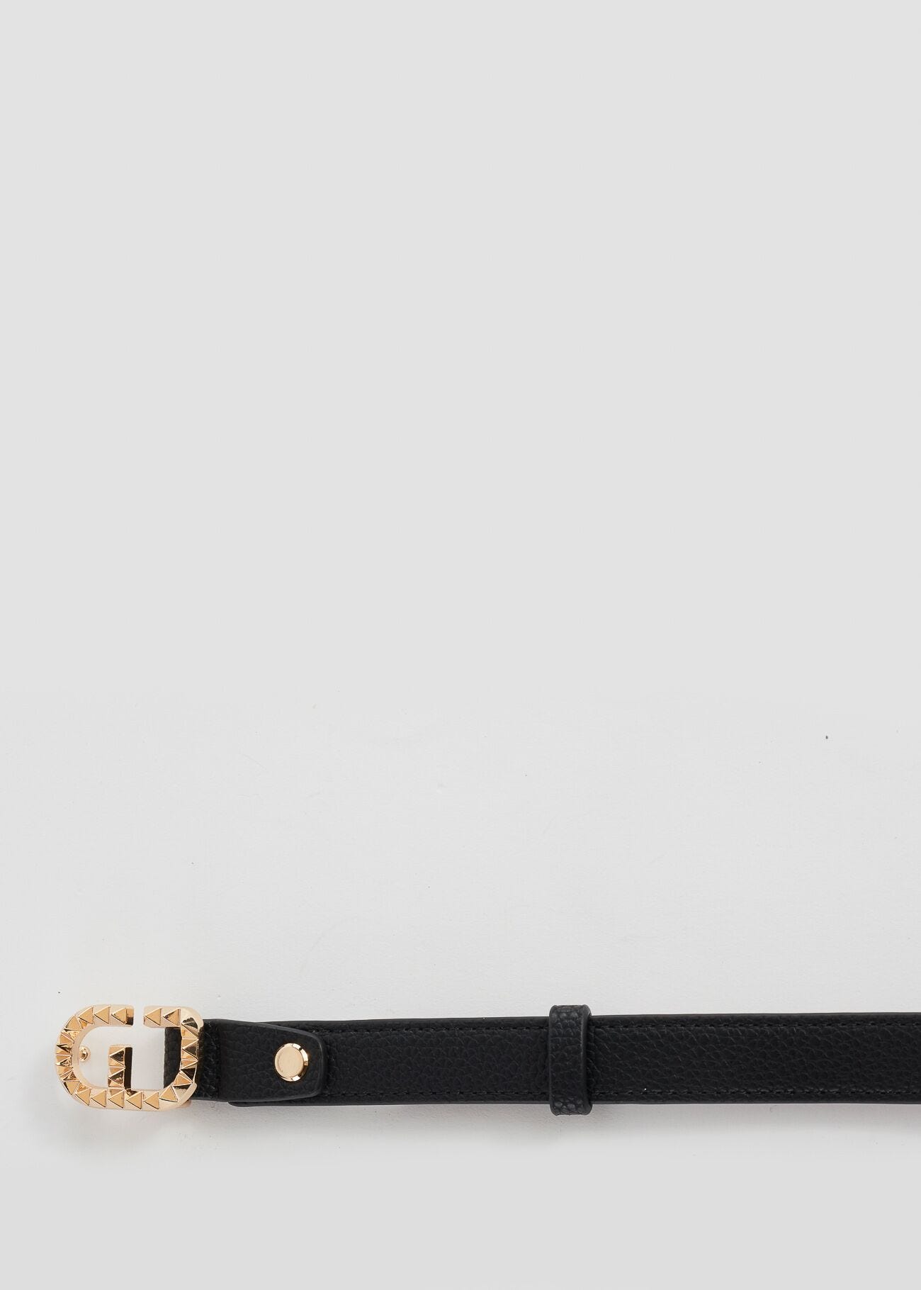 Ceinture avec boucle siglée