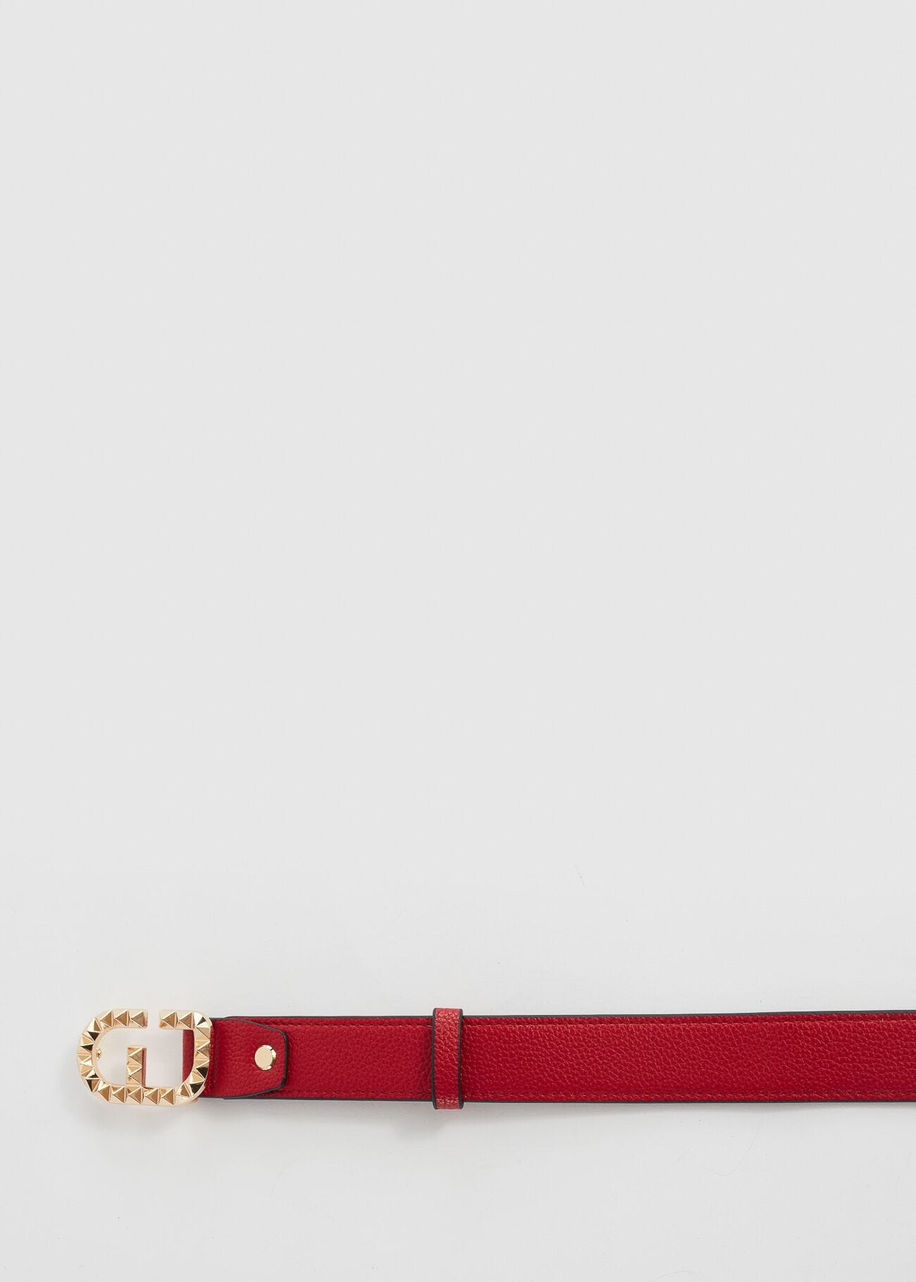 Ceinture avec boucle siglée