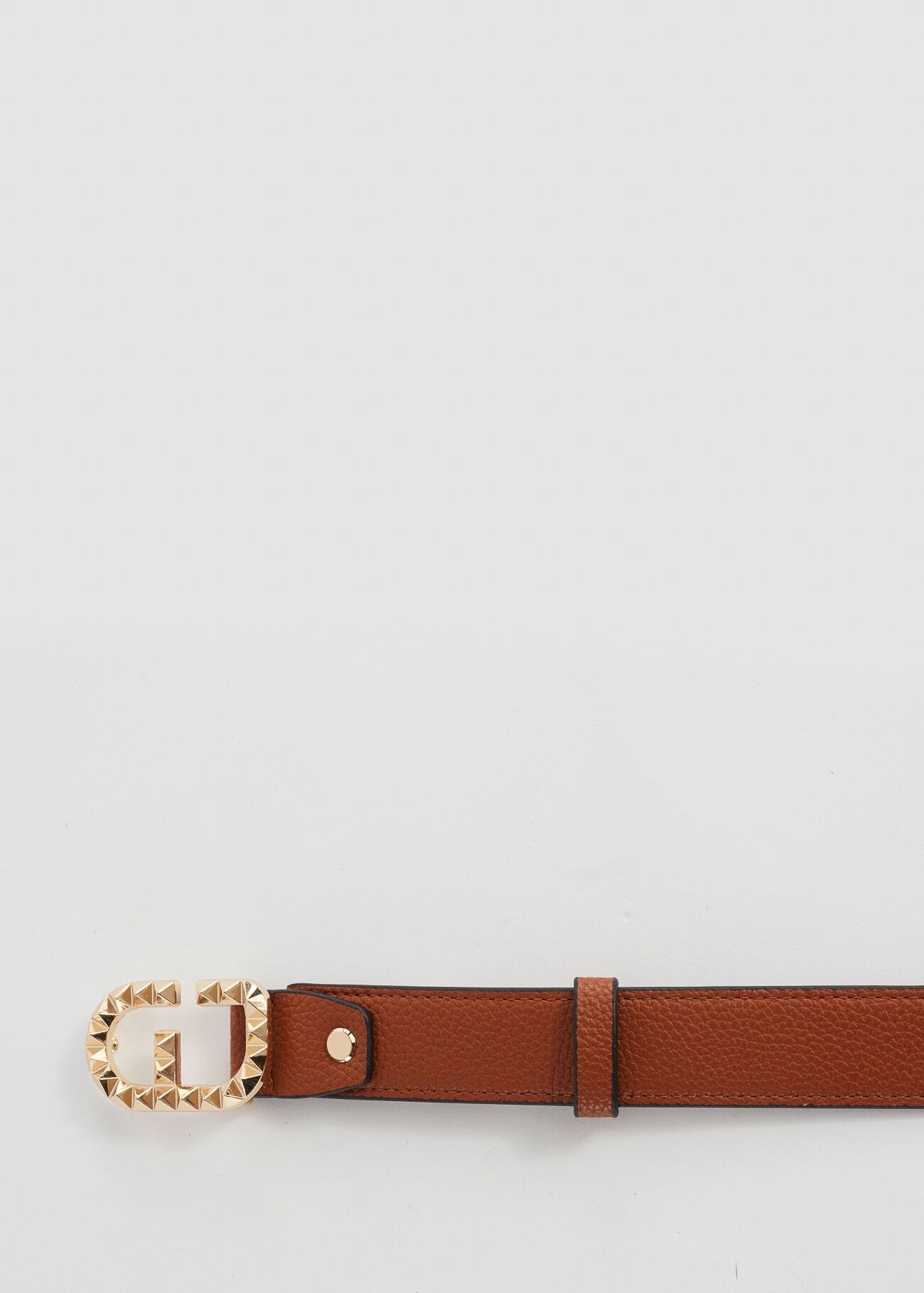 Ceinture avec boucle siglée