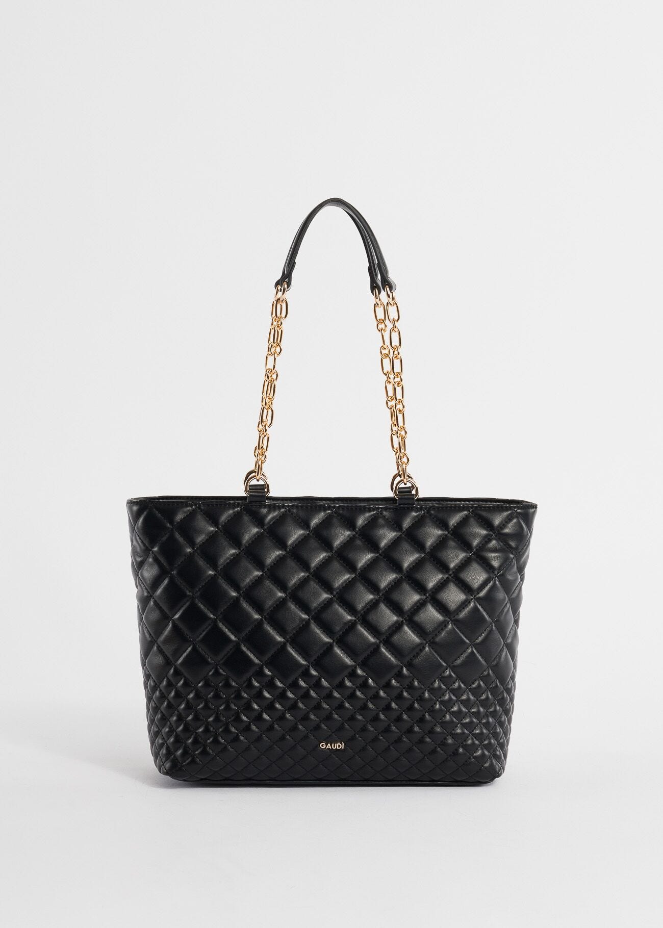 Quilted shopper bag