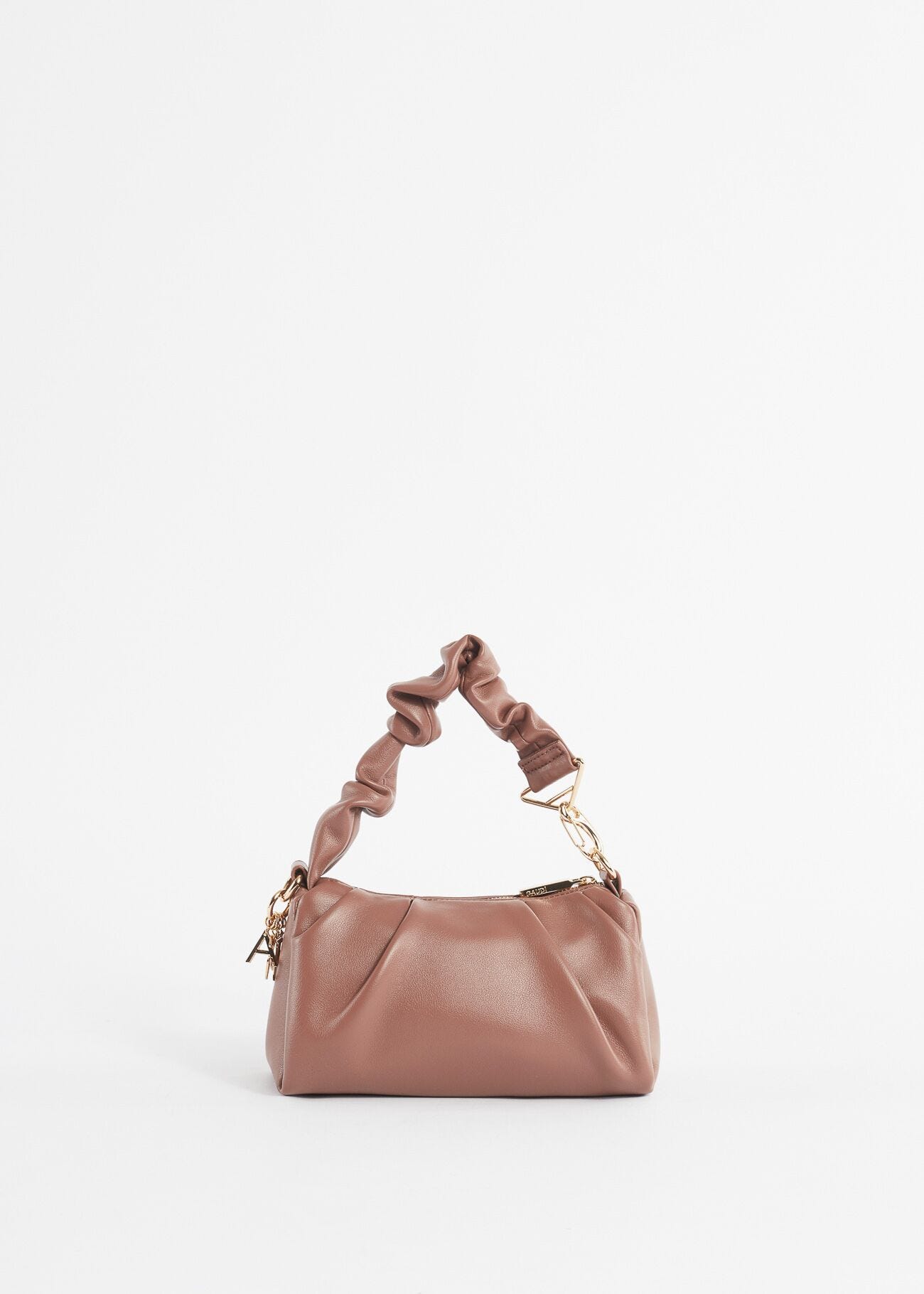 Mini top handle in similpelle