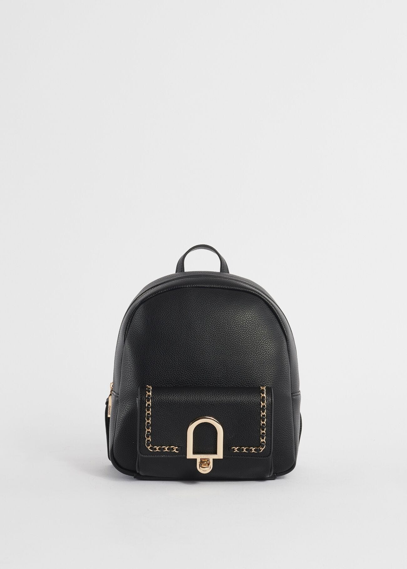 Zaino in similpelle con catene
