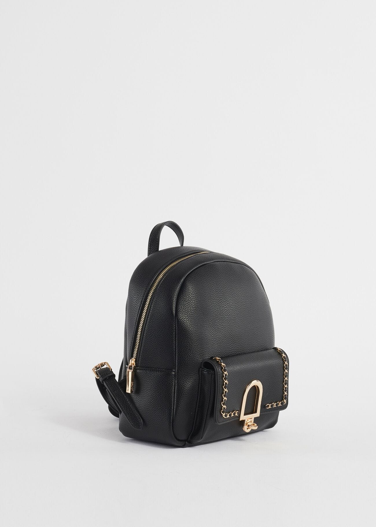 Zaino in similpelle con catene