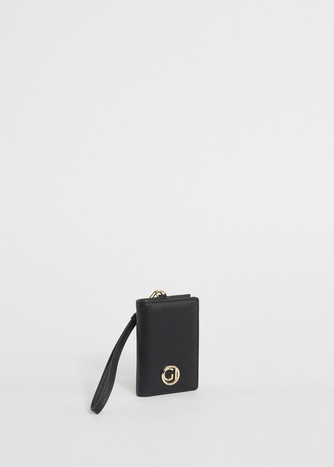 Faux-leather card holder