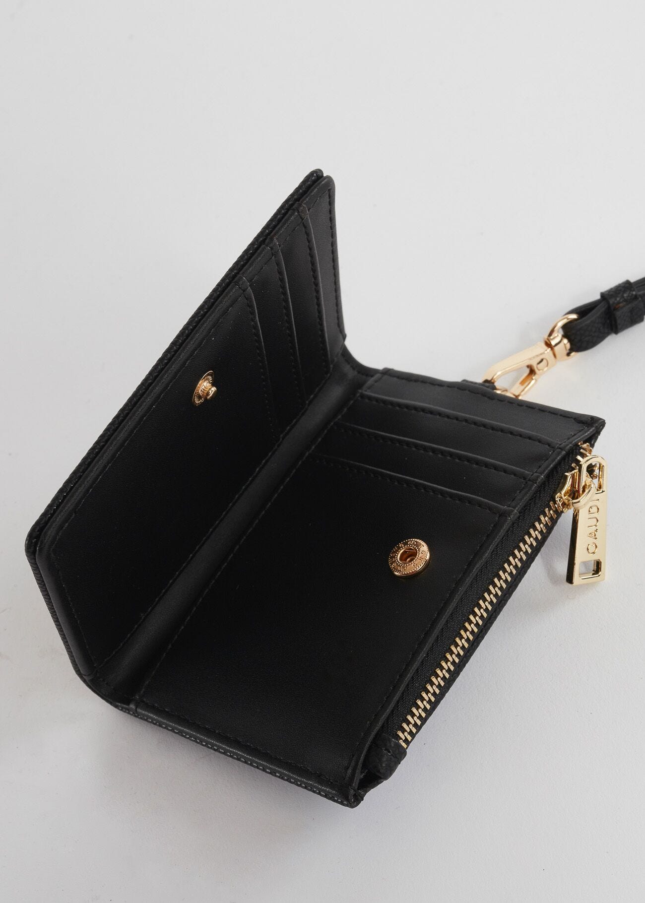 Faux-leather card holder