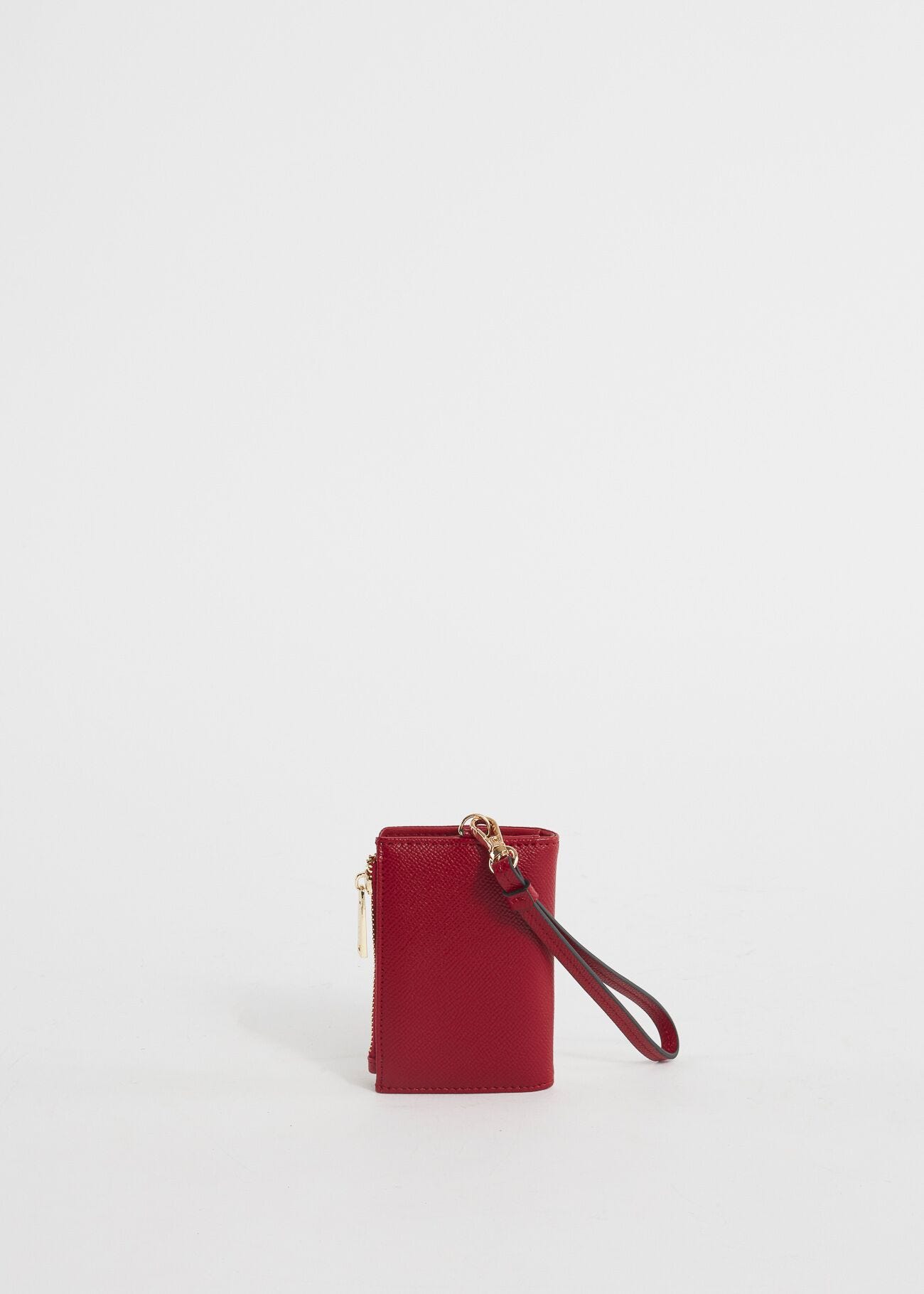 Faux-leather card holder