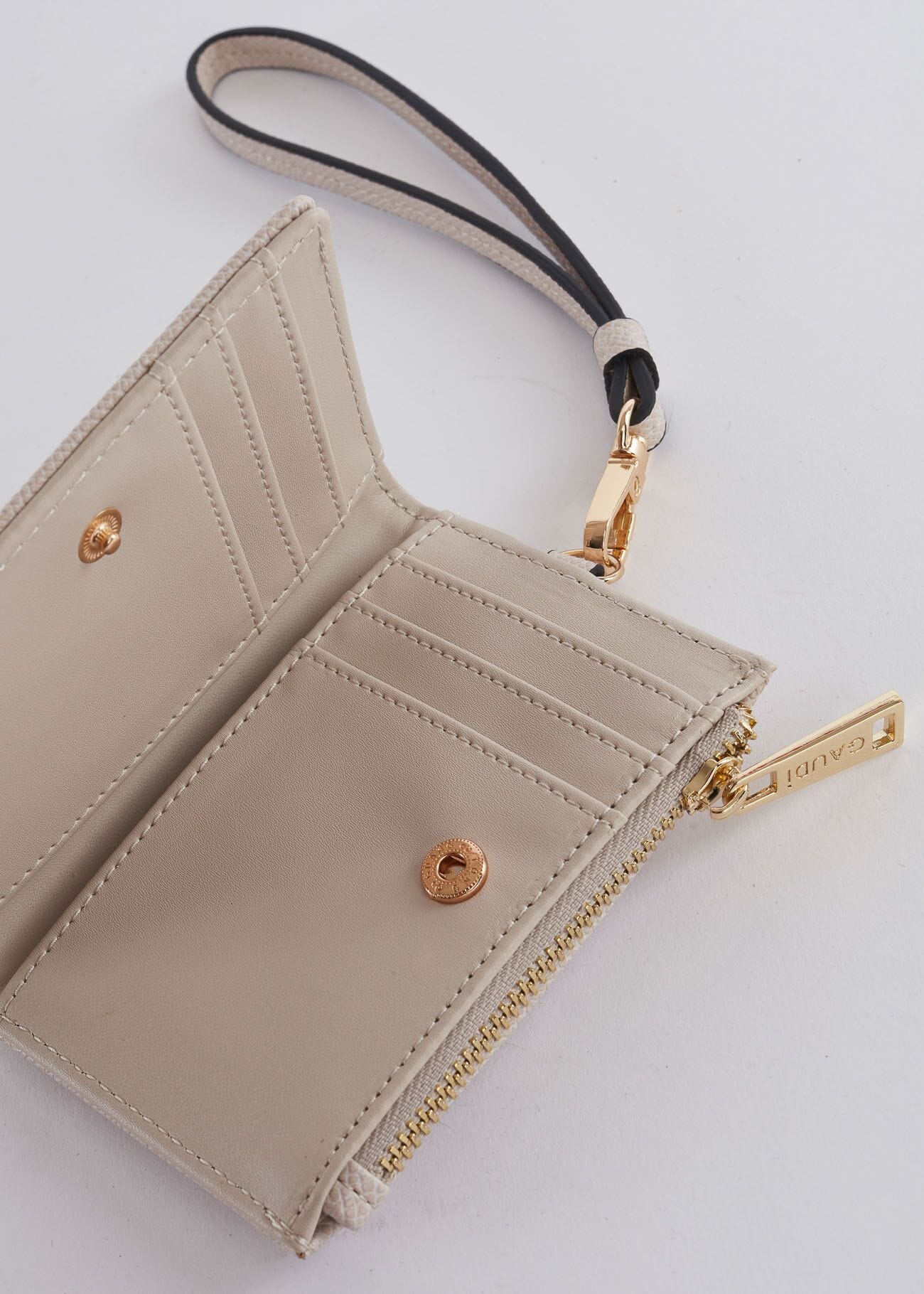 Faux-leather card holder