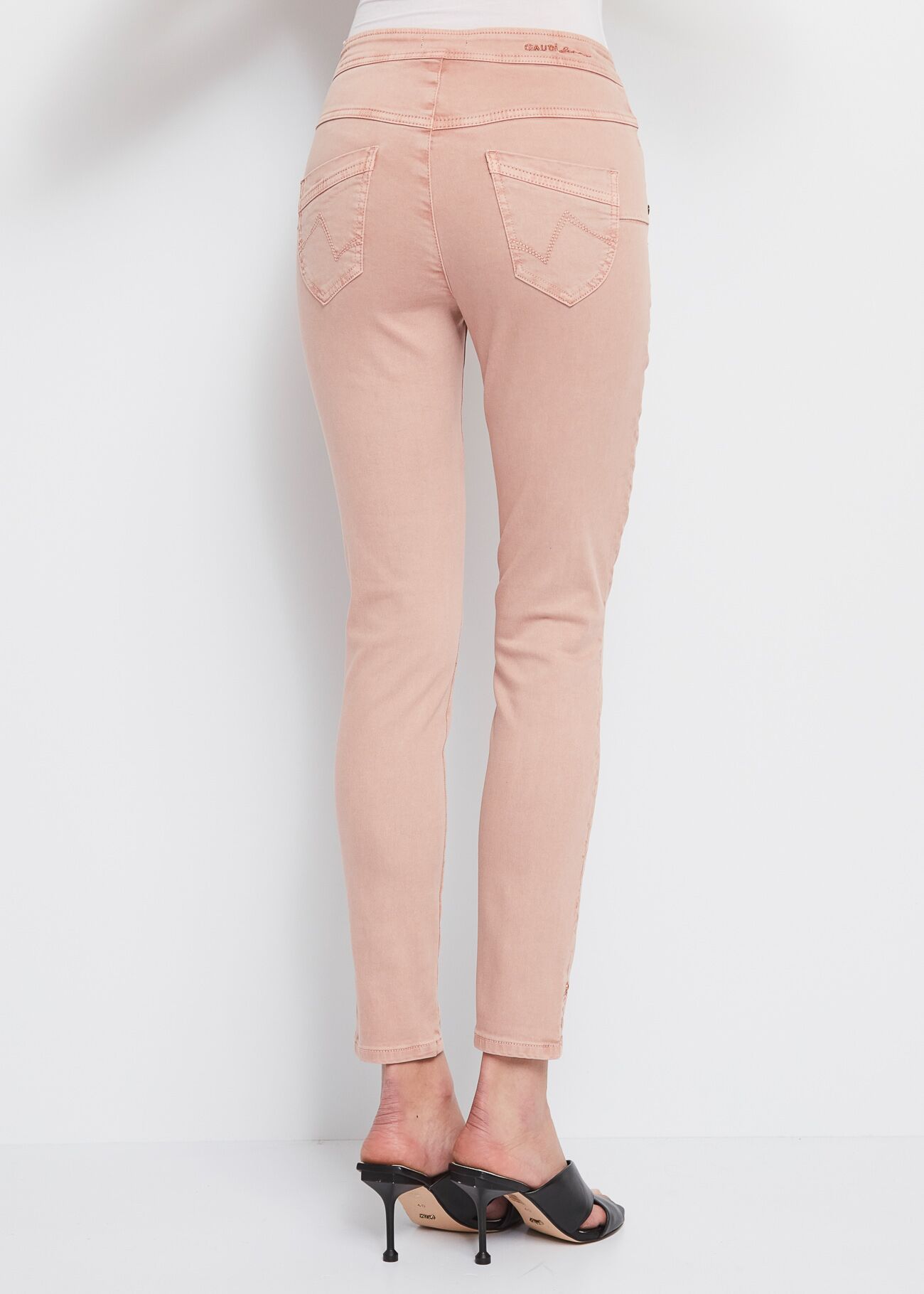 Twill jeggings