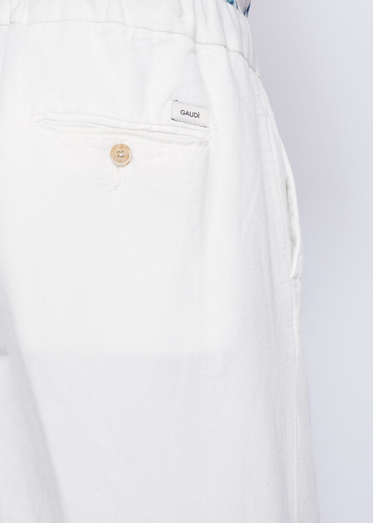Pantaloni cropped con coulisse