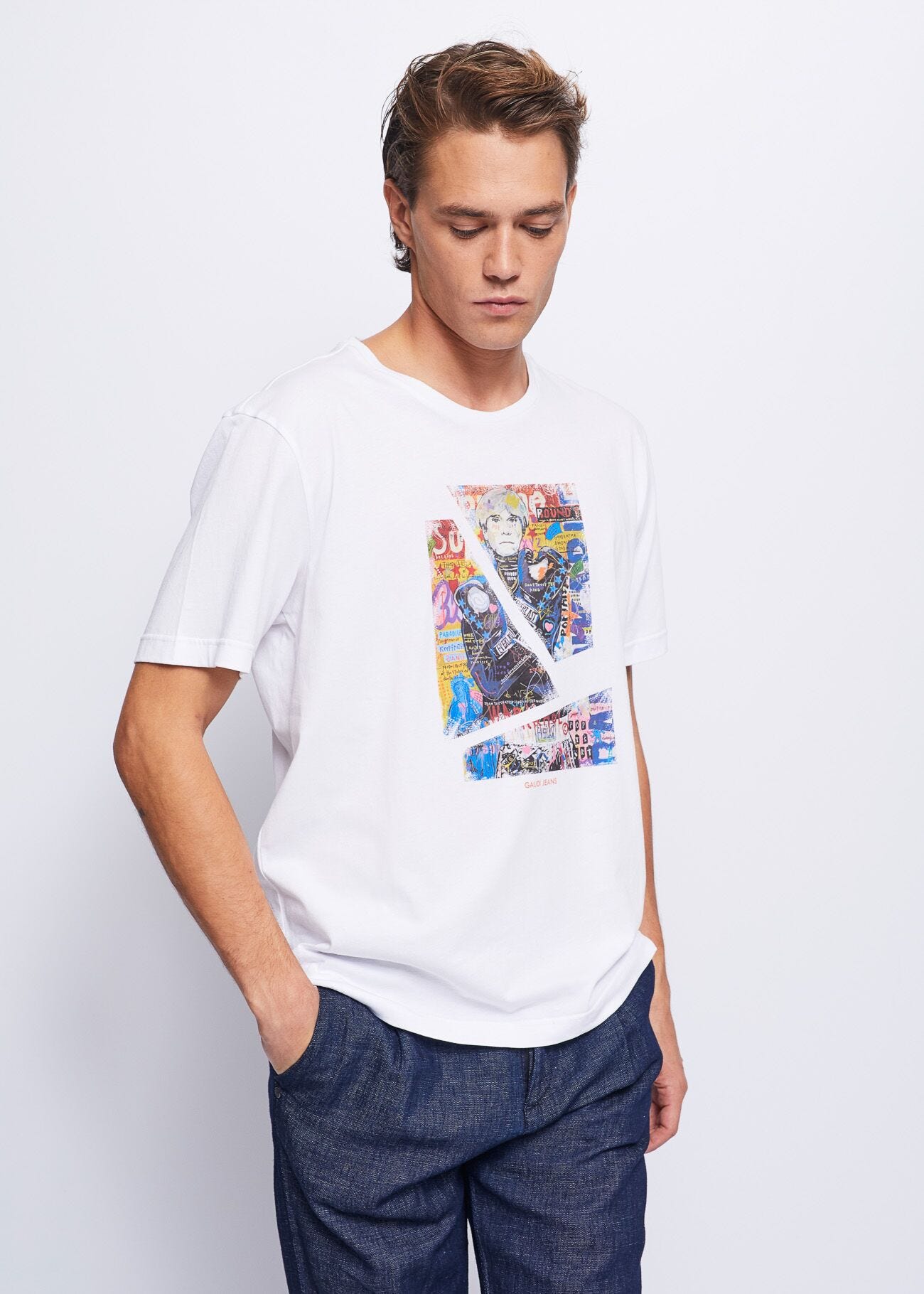 T-shirt with Warhol print