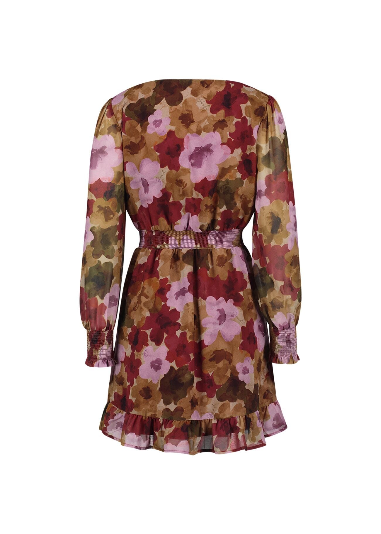Floral georgette dress