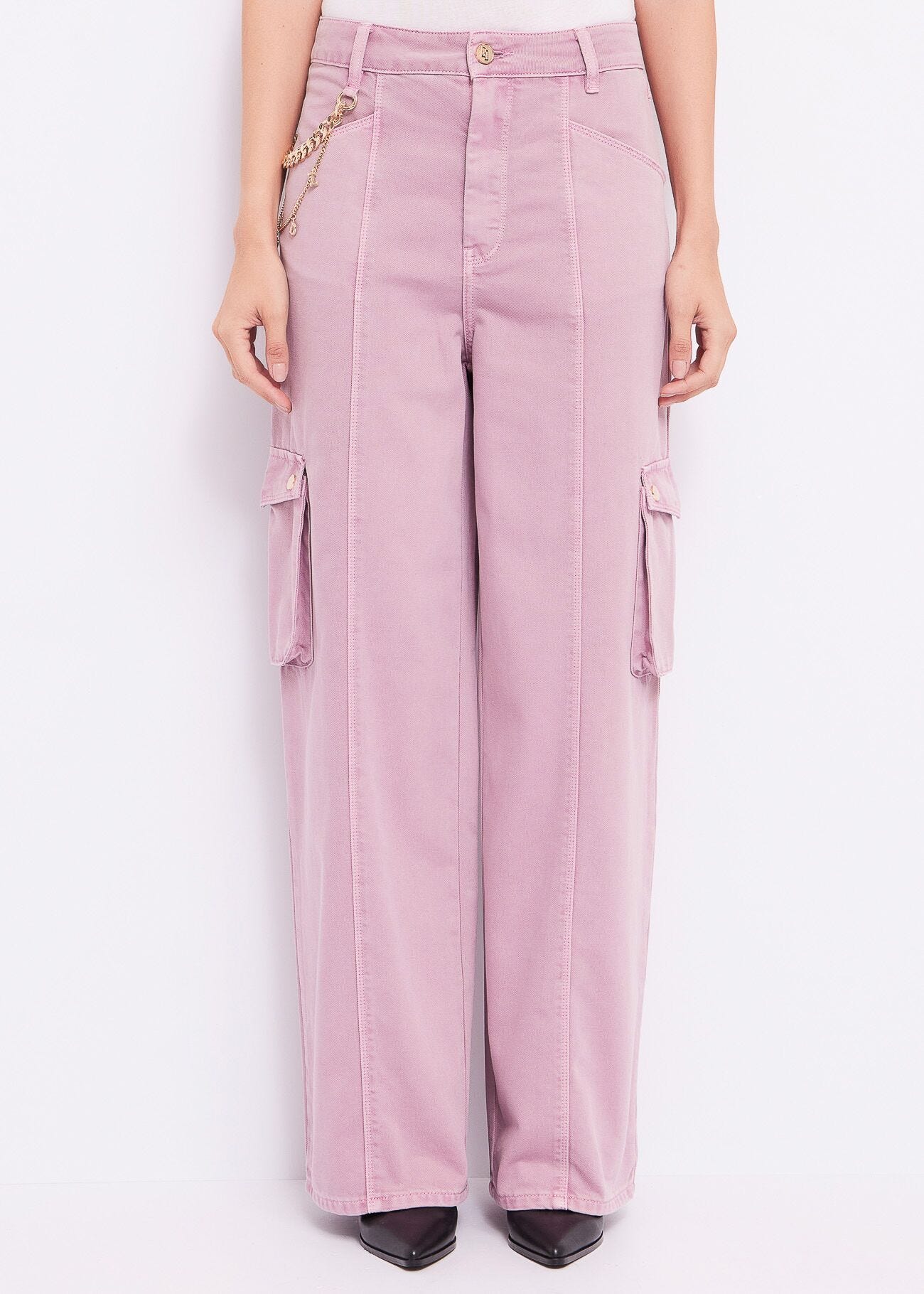 Cotton cargo trousers
