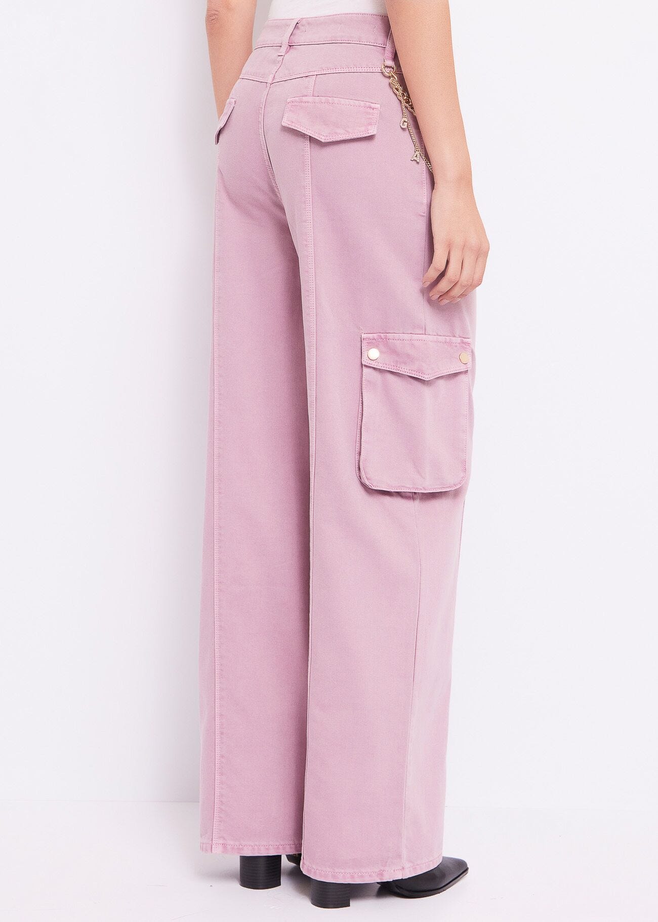 Cotton cargo trousers