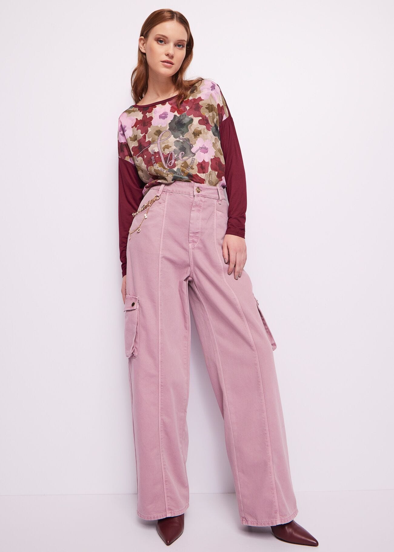 Cotton cargo trousers